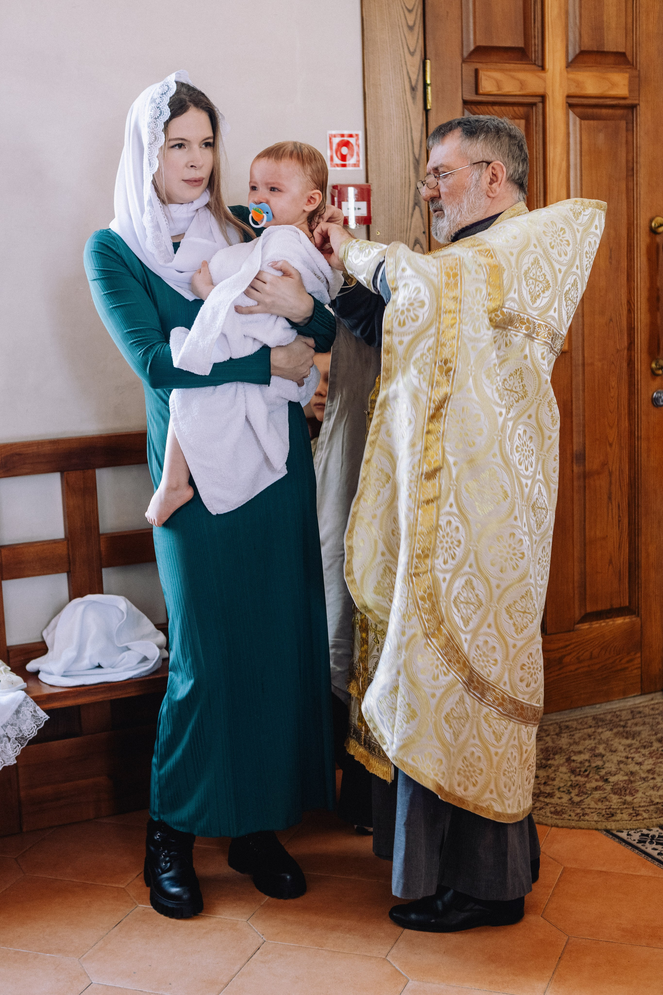 Крещение Артема и Полины. Фотограф в Курске Смирнов Евгений