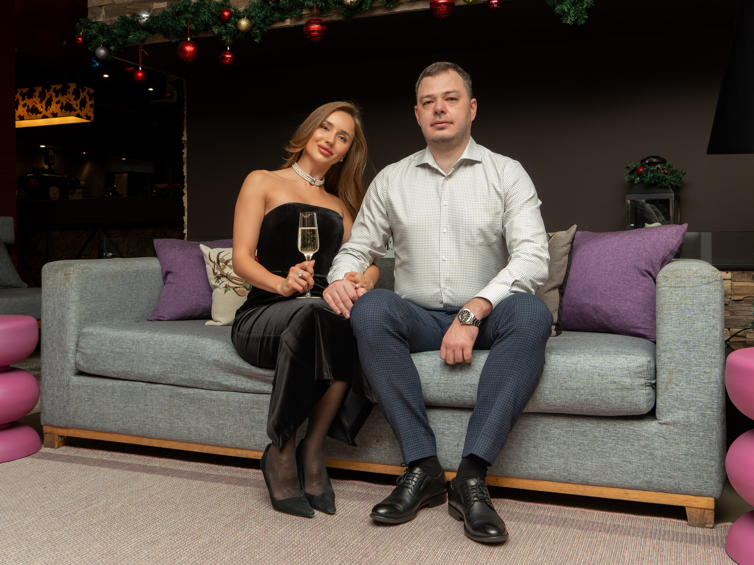 Новый год 2024 в ресторане Эрбелия. Репортажный фотограф в Красной Поляне и Сочи Павлюченко Екатерина