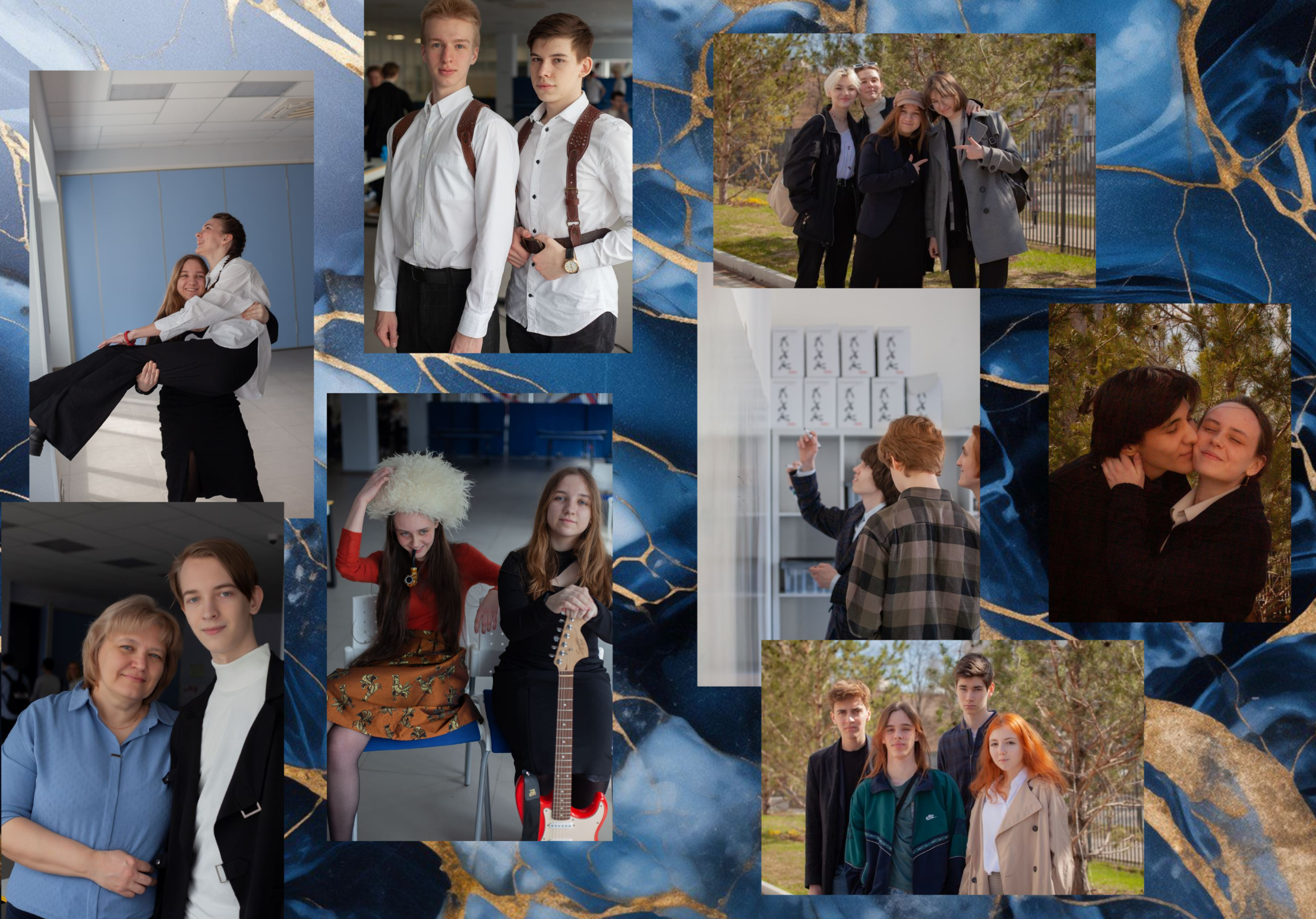 11 класс альбом Мрамор. 3900р, 5 разворотов, плотные страницы, 2 выезда