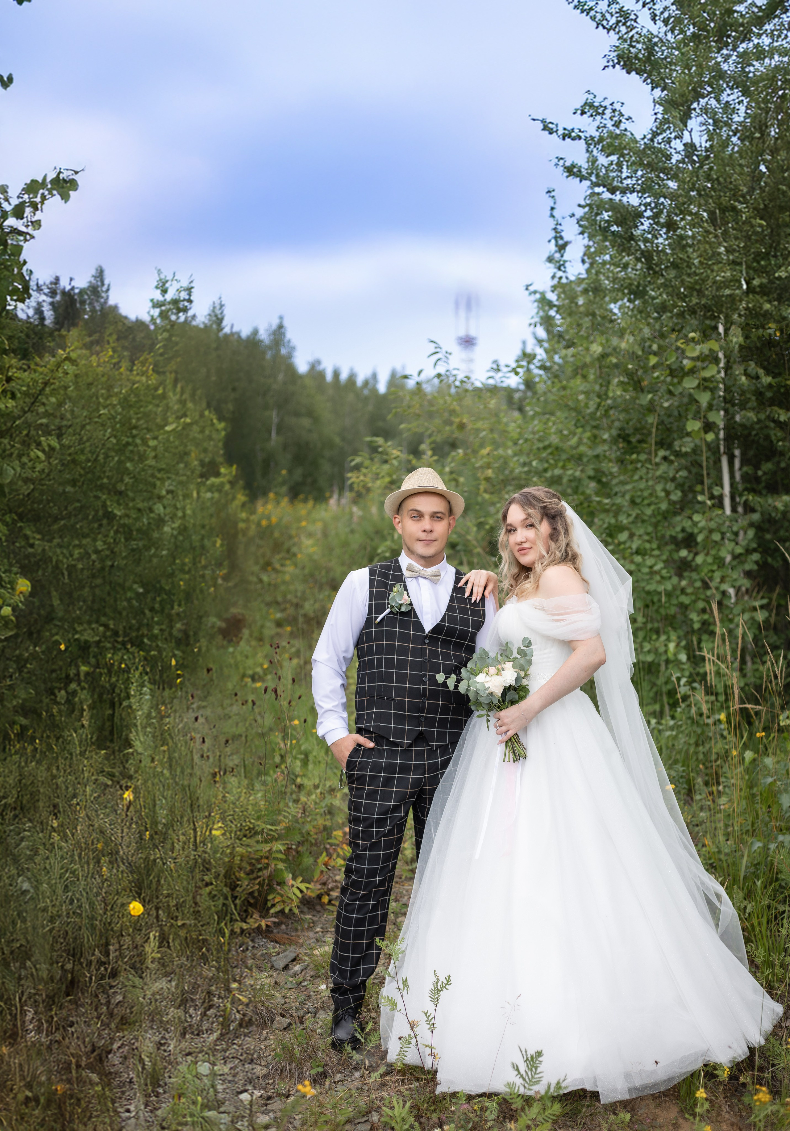 Свадебная фотосессия за городом. Фотограф Татьяна Орлова