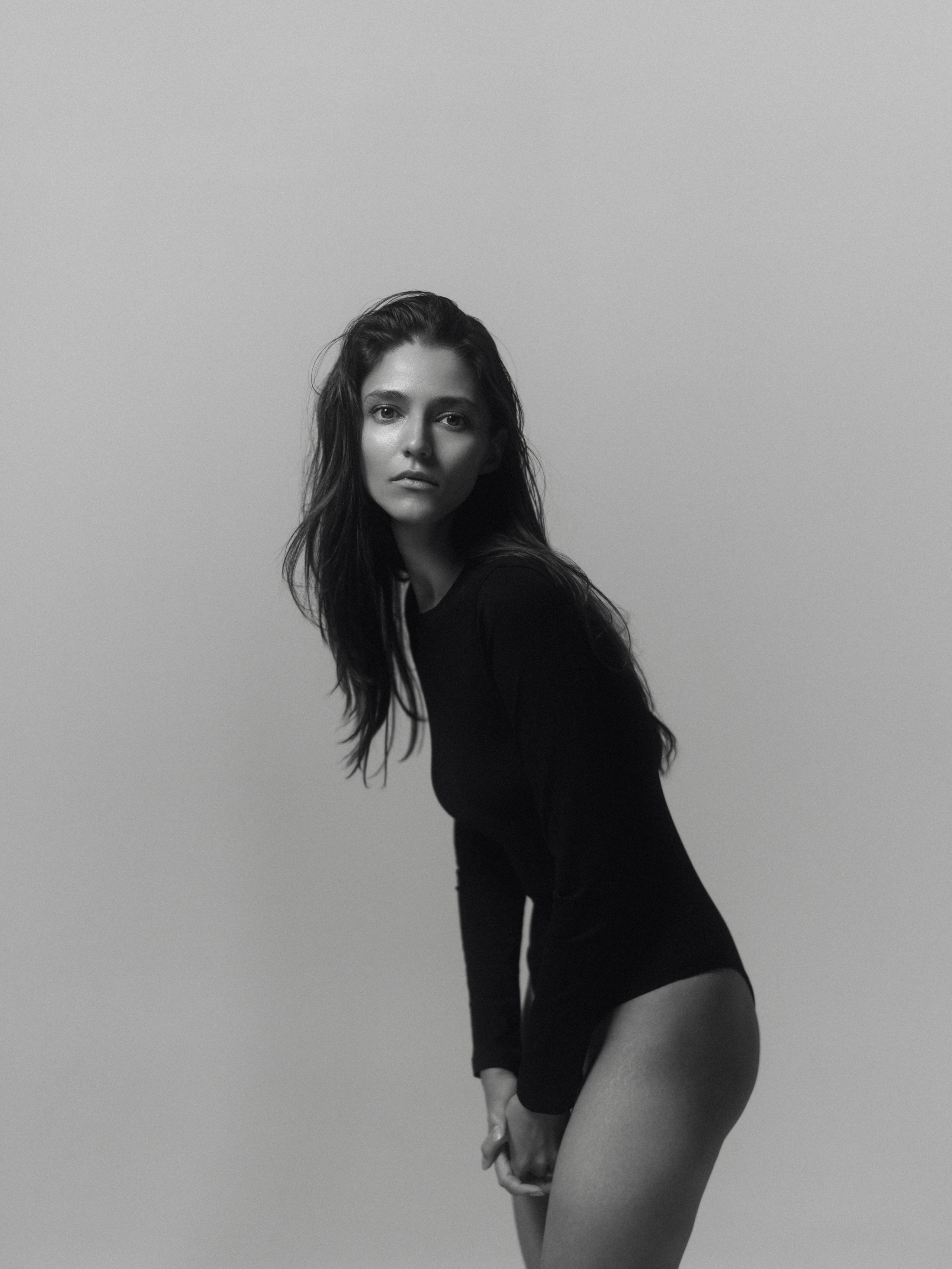 Студийная фотосъемка с Алиной на циклораме в Казани