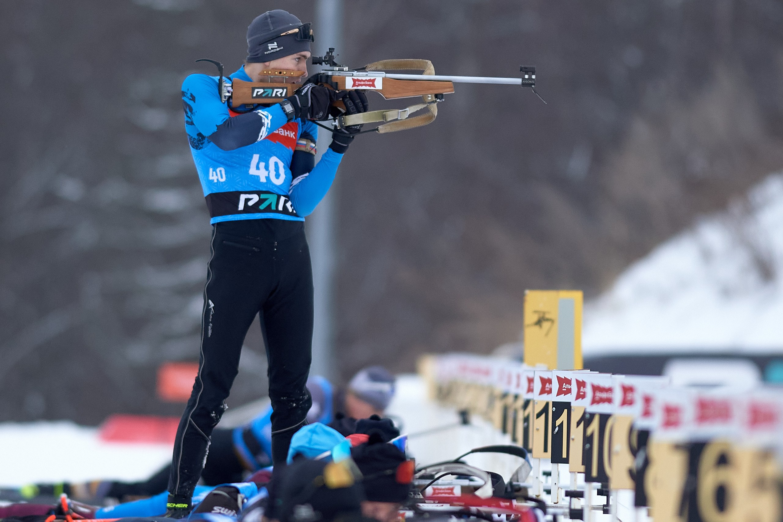 Биатлон. Чемпионат России — 2024/2025, 3-й этап, Ижевск. Ижевская винтовка. Спортивный репортажный фотограф в Ижевске Сергей Мерзляков