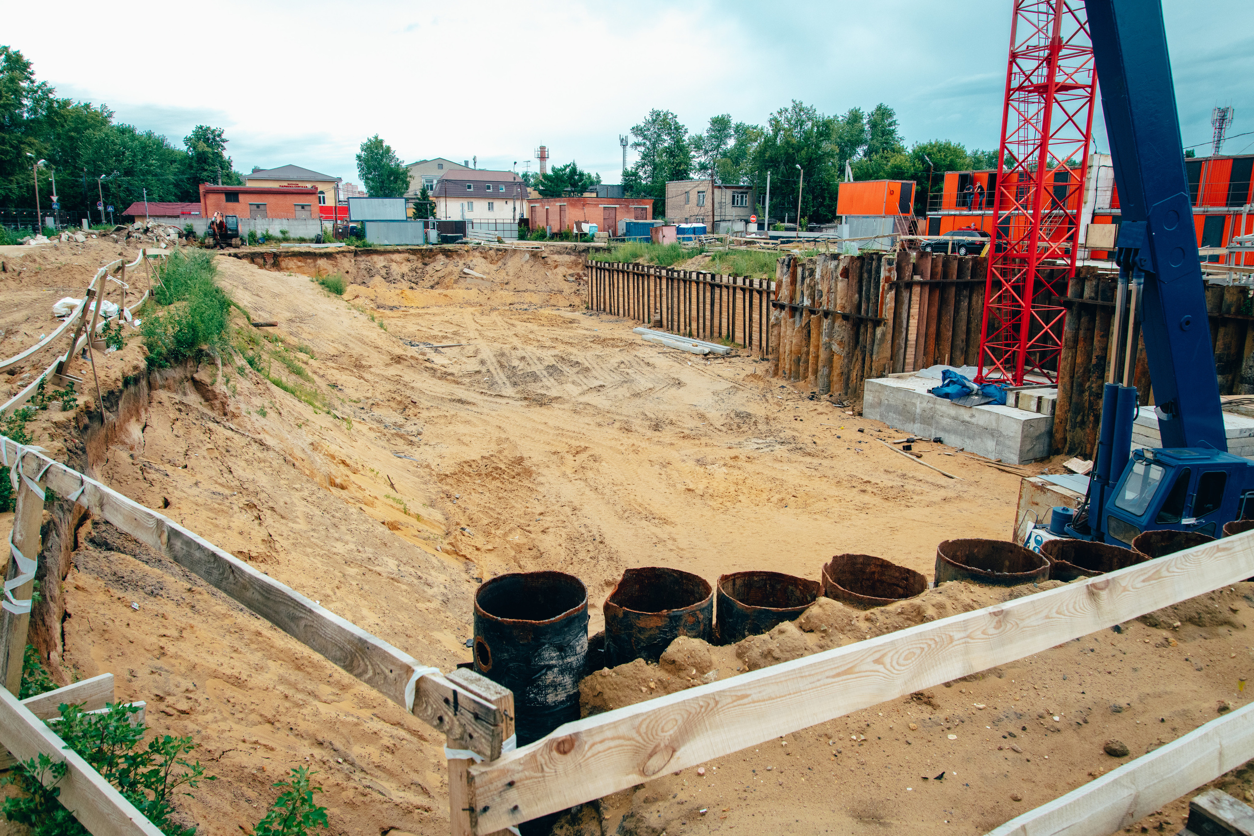 Стройка — этапы строительства. Фотограф в Москве — Новиков Владислав