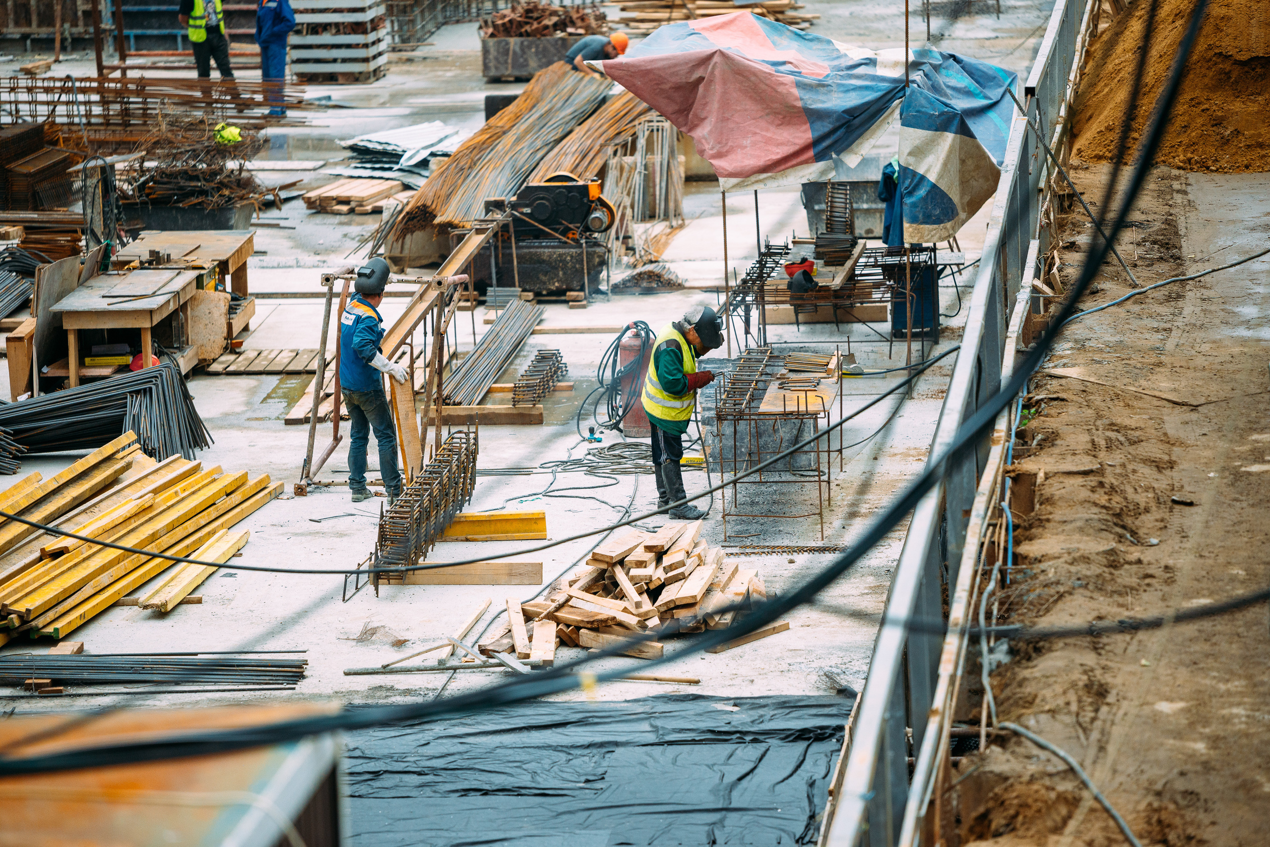 Стройка — этапы строительства. Фотограф в Москве — Новиков Владислав