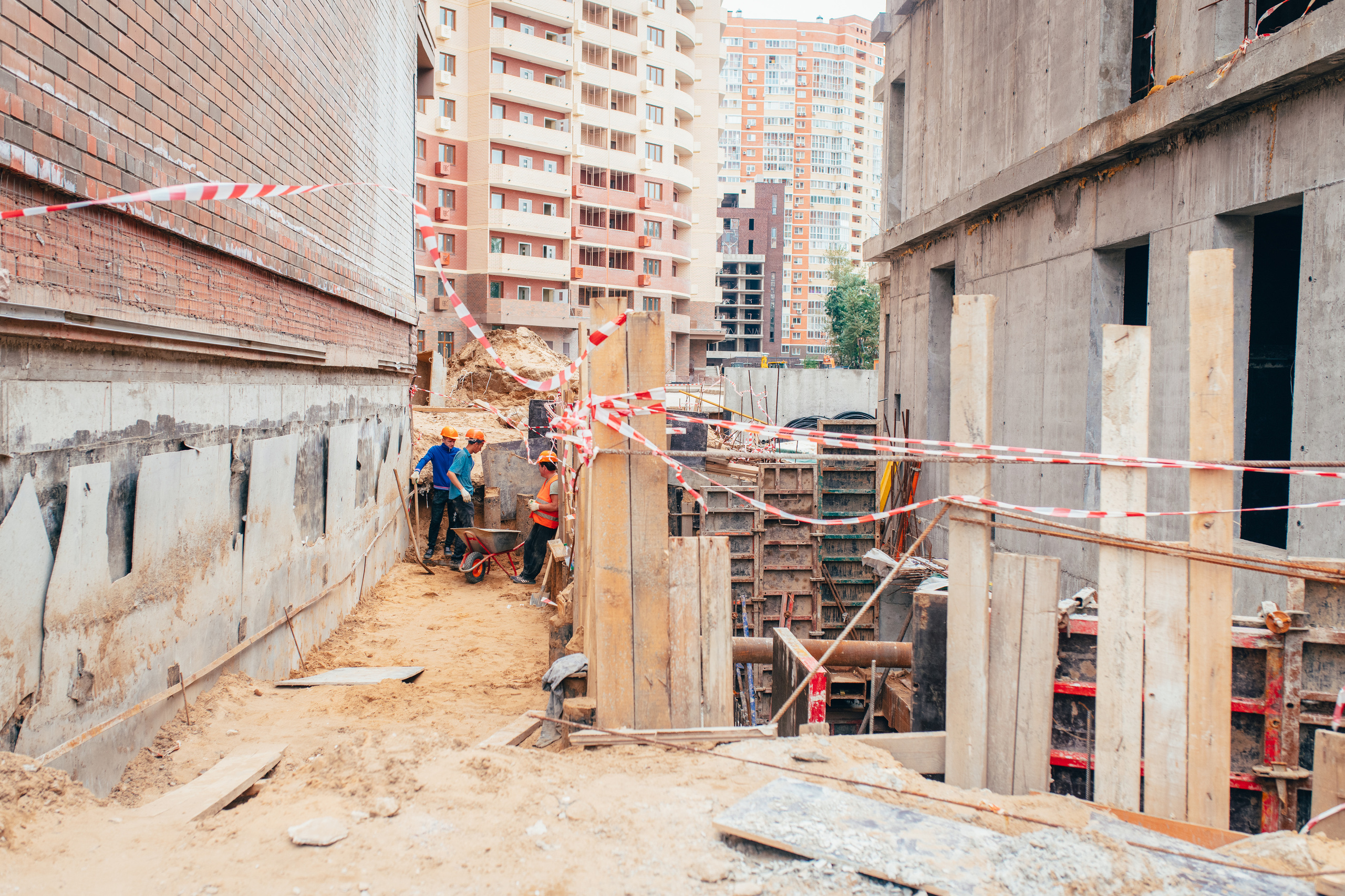 Стройка — этапы строительства. Фотограф в Москве — Новиков Владислав