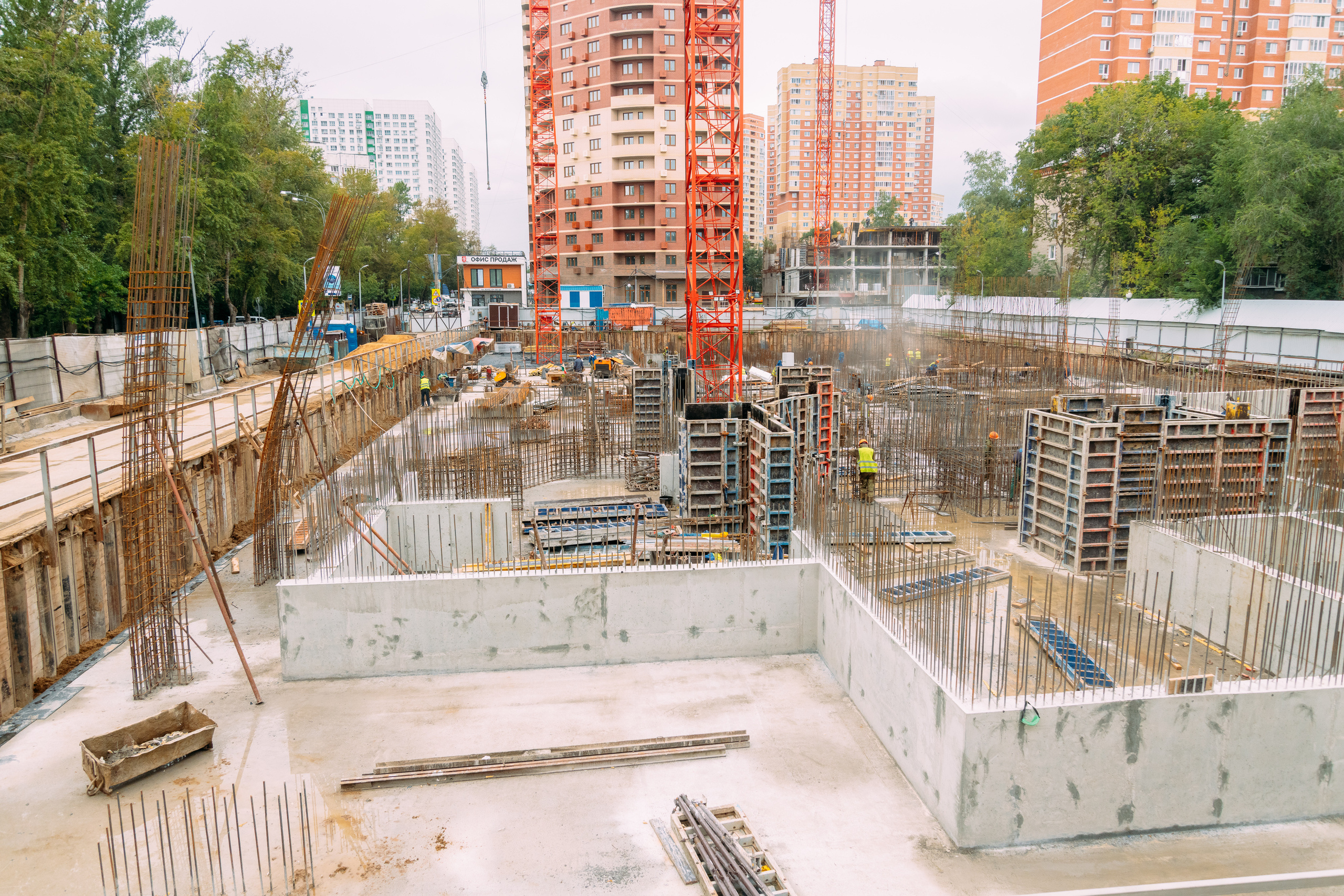 Стройка — этапы строительства. Фотограф в Москве — Новиков Владислав