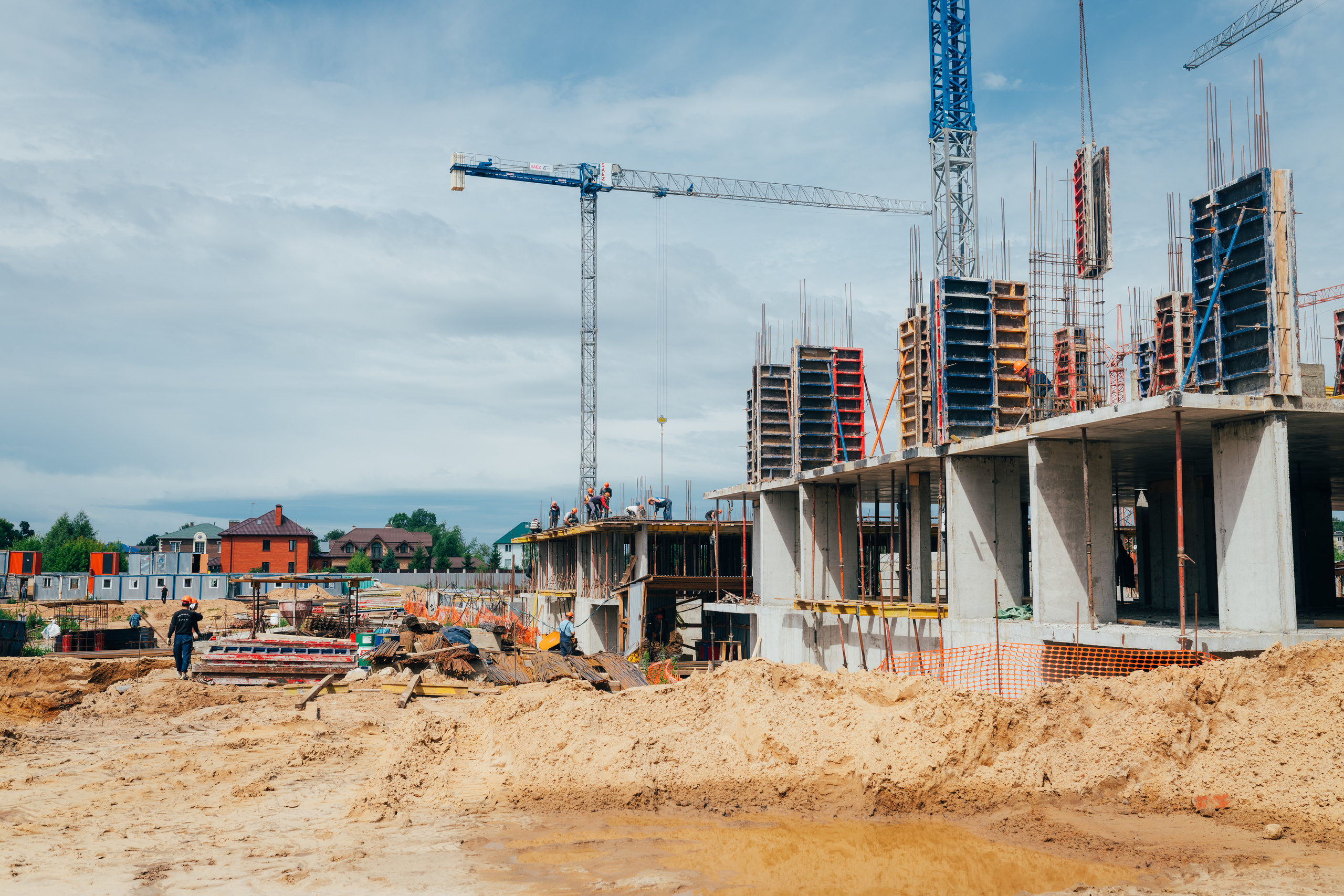 Стройка — этапы строительства. Фотограф в Москве — Новиков Владислав