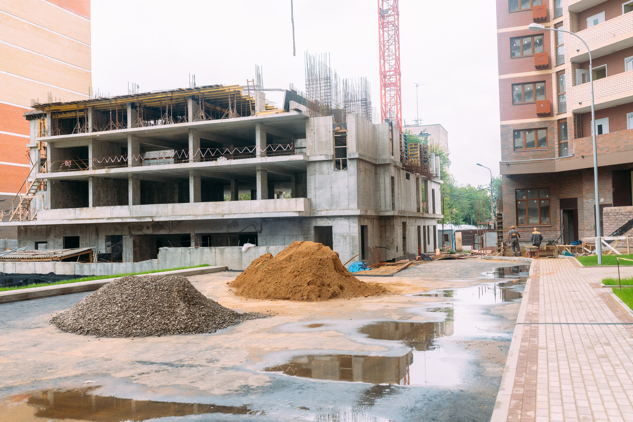 Стройка — этапы строительства. Фотограф в Москве — Новиков Владислав