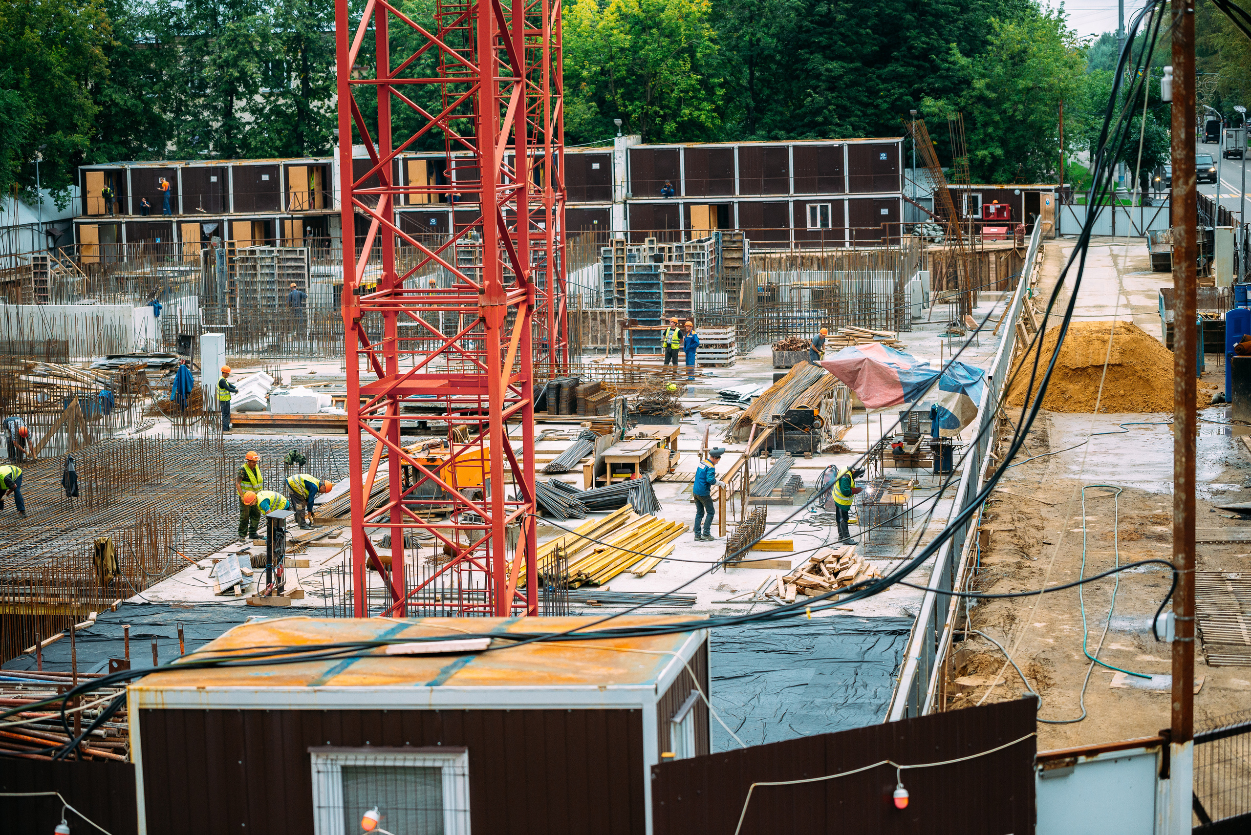 Стройка — этапы строительства. Фотограф в Москве — Новиков Владислав