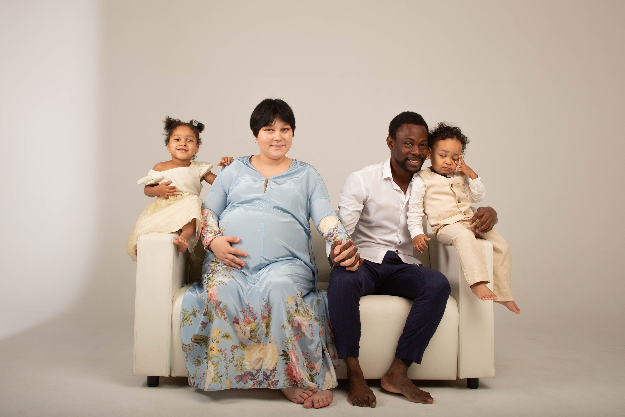 Мануэль и Кристина с детками. Фотограф Елена Бухонина Челябинск