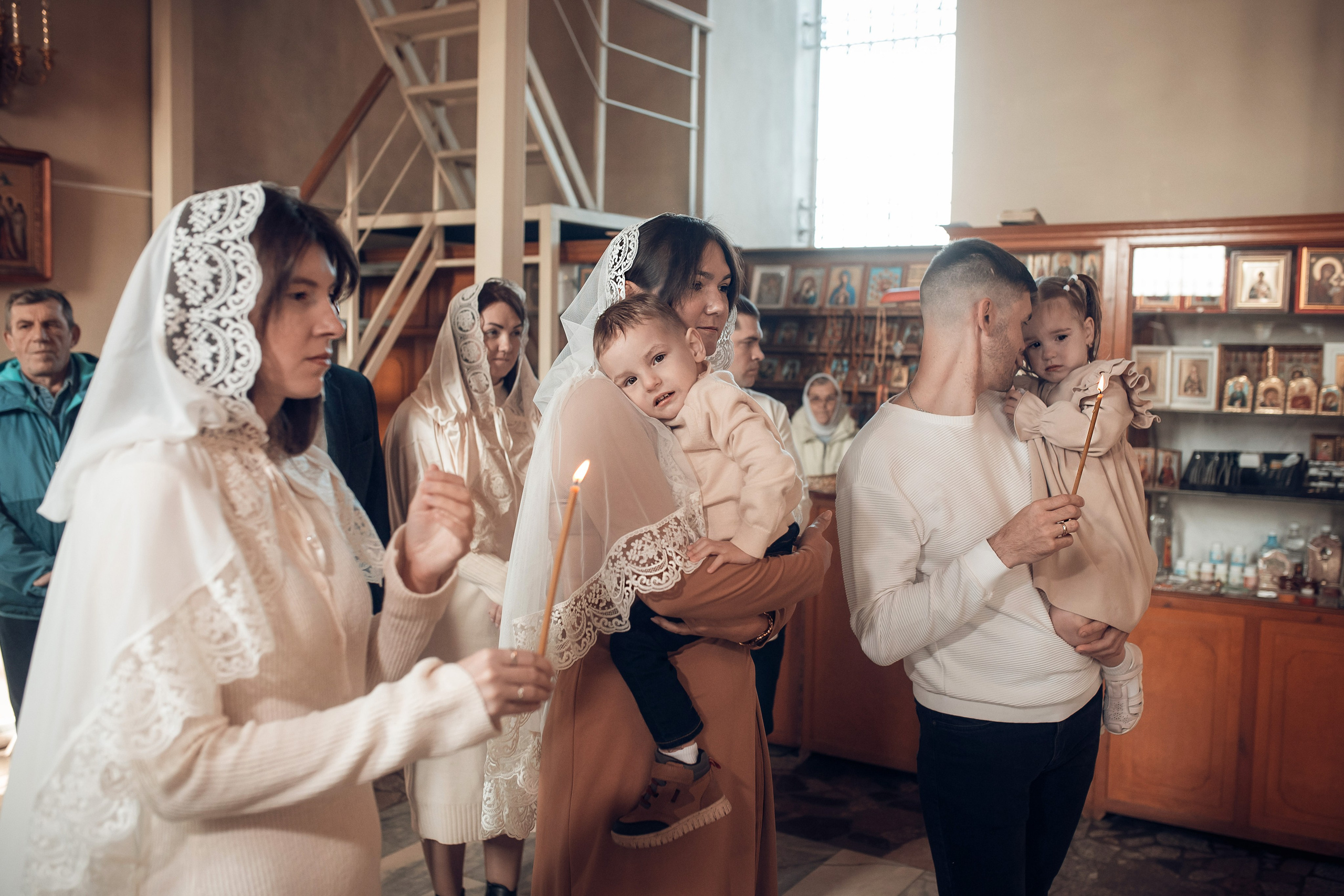 Крещение Ивана и Василисы. Съемка Таинств Крещения Венчания, детские и семейные съемки в Пензе