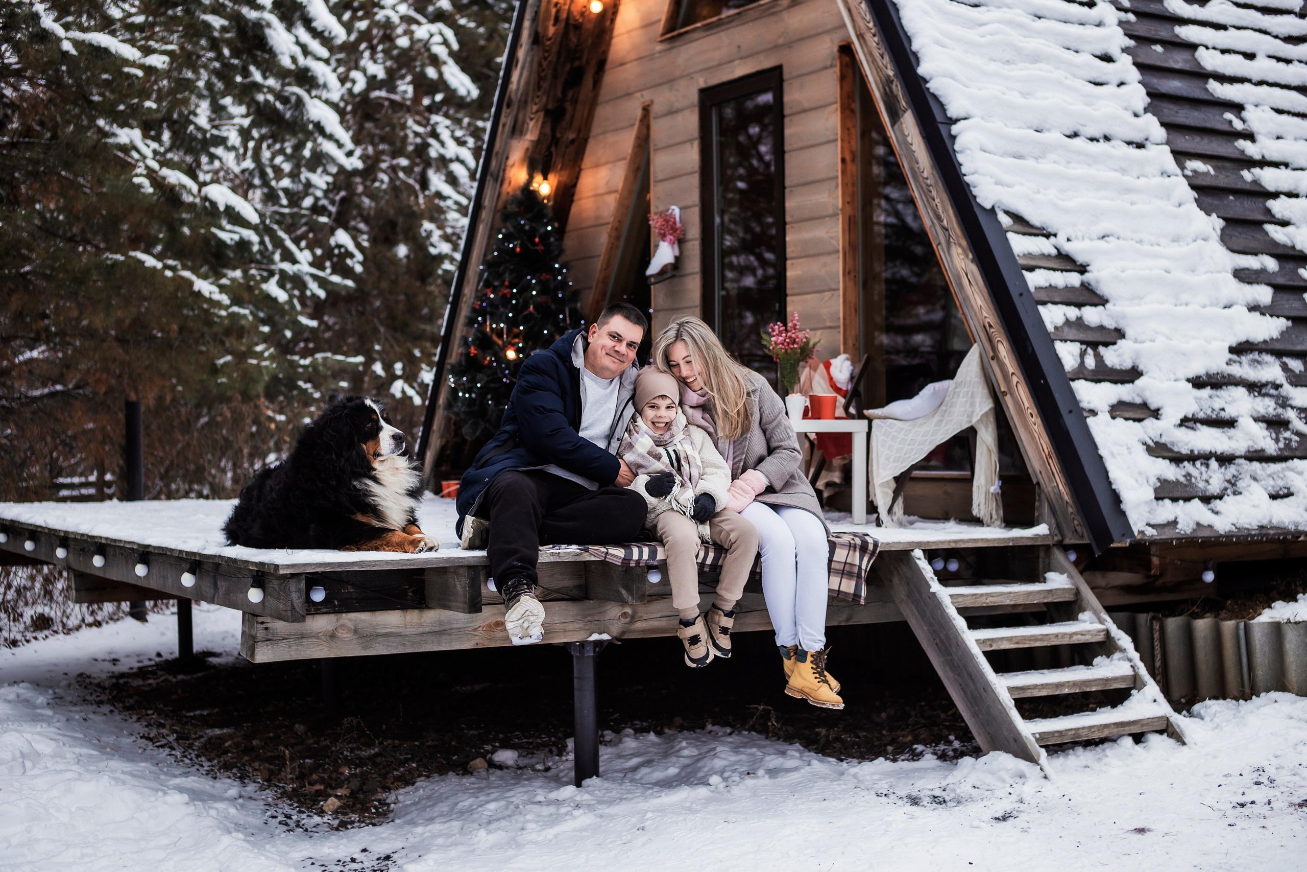 Фотопроект в доме в лесу. Семейный фотограф в Саратове