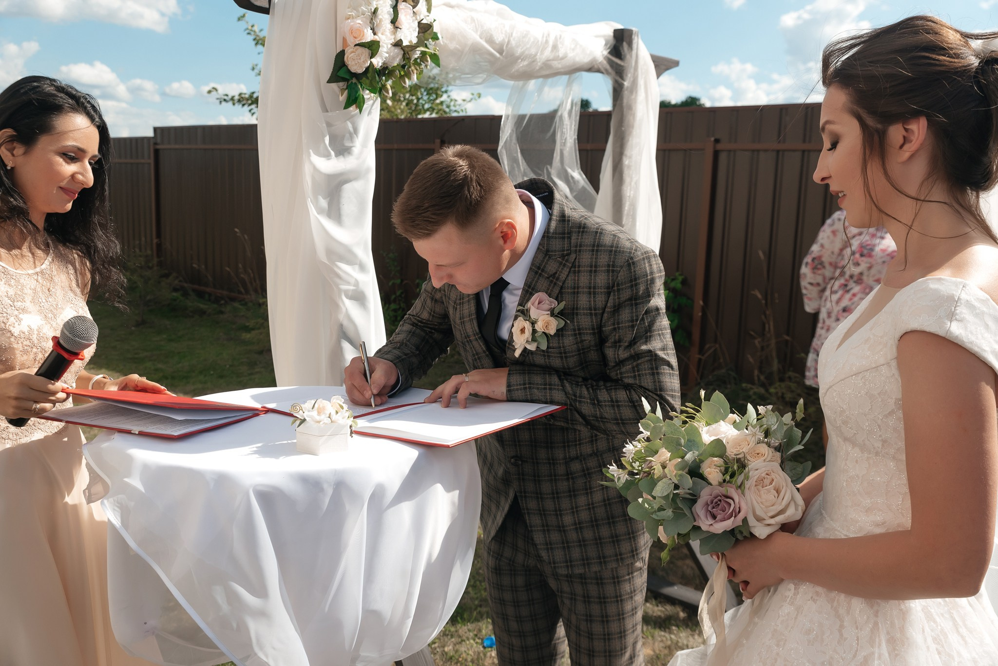 Выездная регистрация. Свадебный и семейный фотограф из Санкт-Петербурга Климов Анатолий