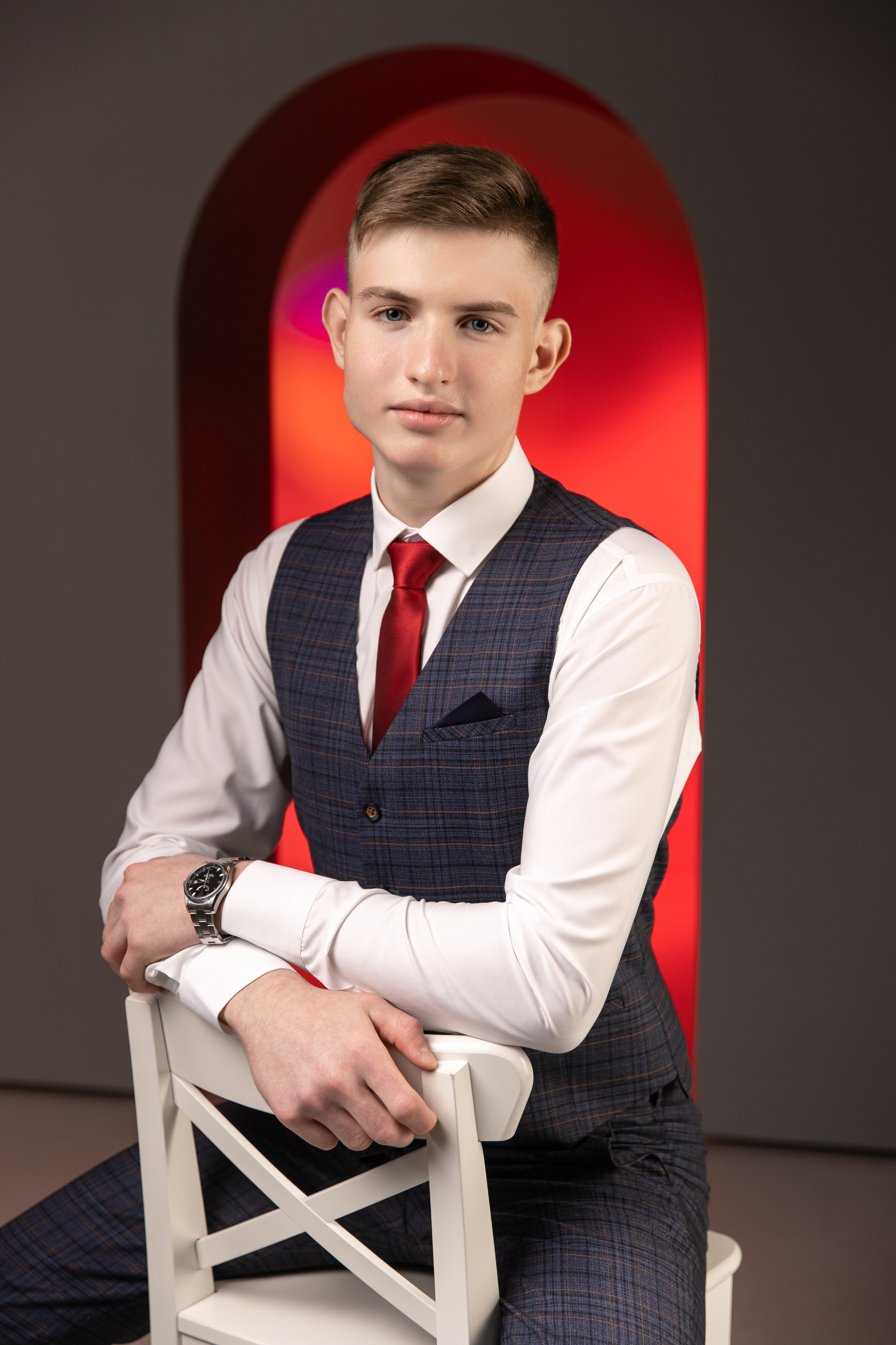 Фотосессия с цветным светом. Выпускные альбомы Евгении Виноградовой г. Липецк