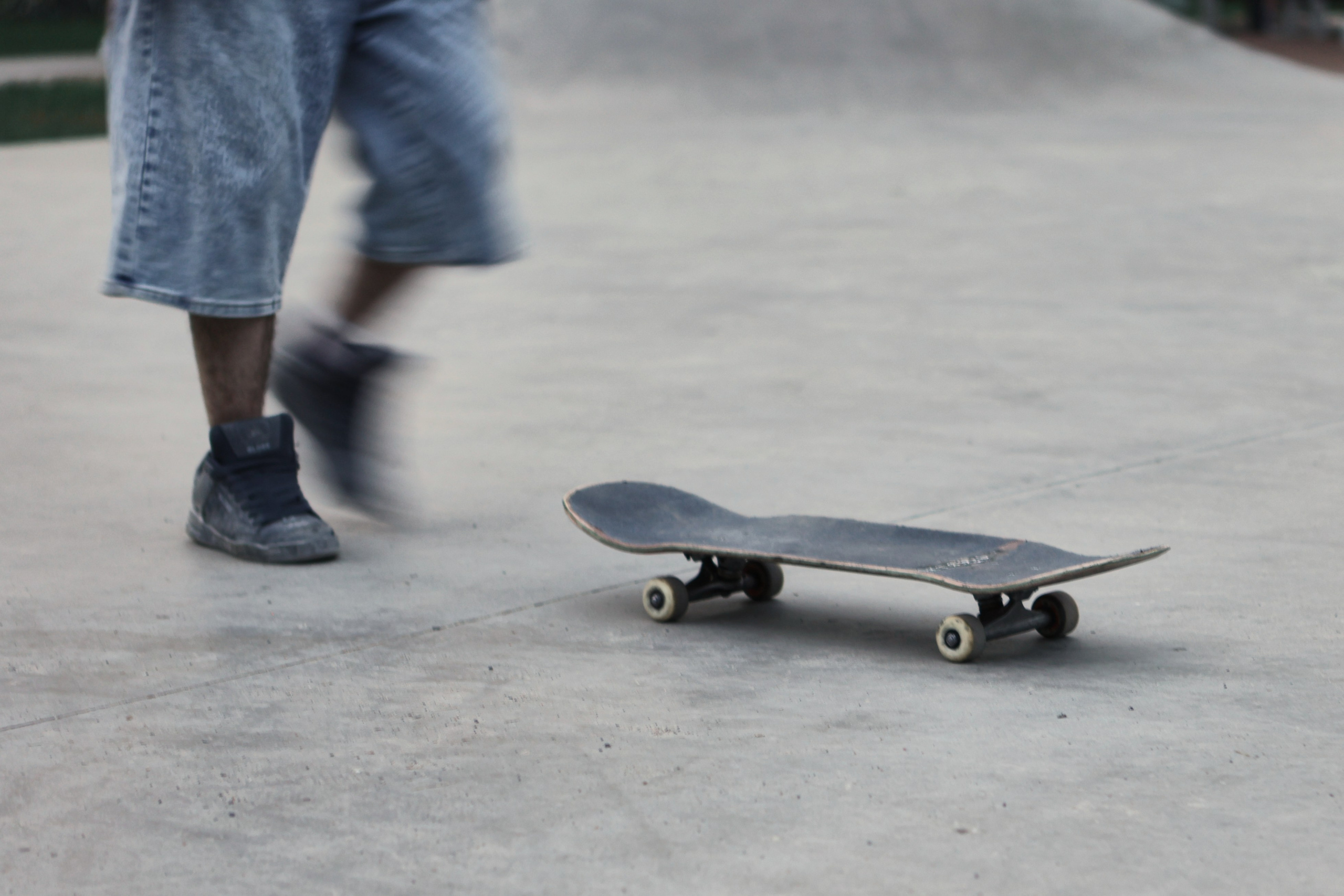 Blue hour in a skatepark. Фотограф Антонина Гудкова