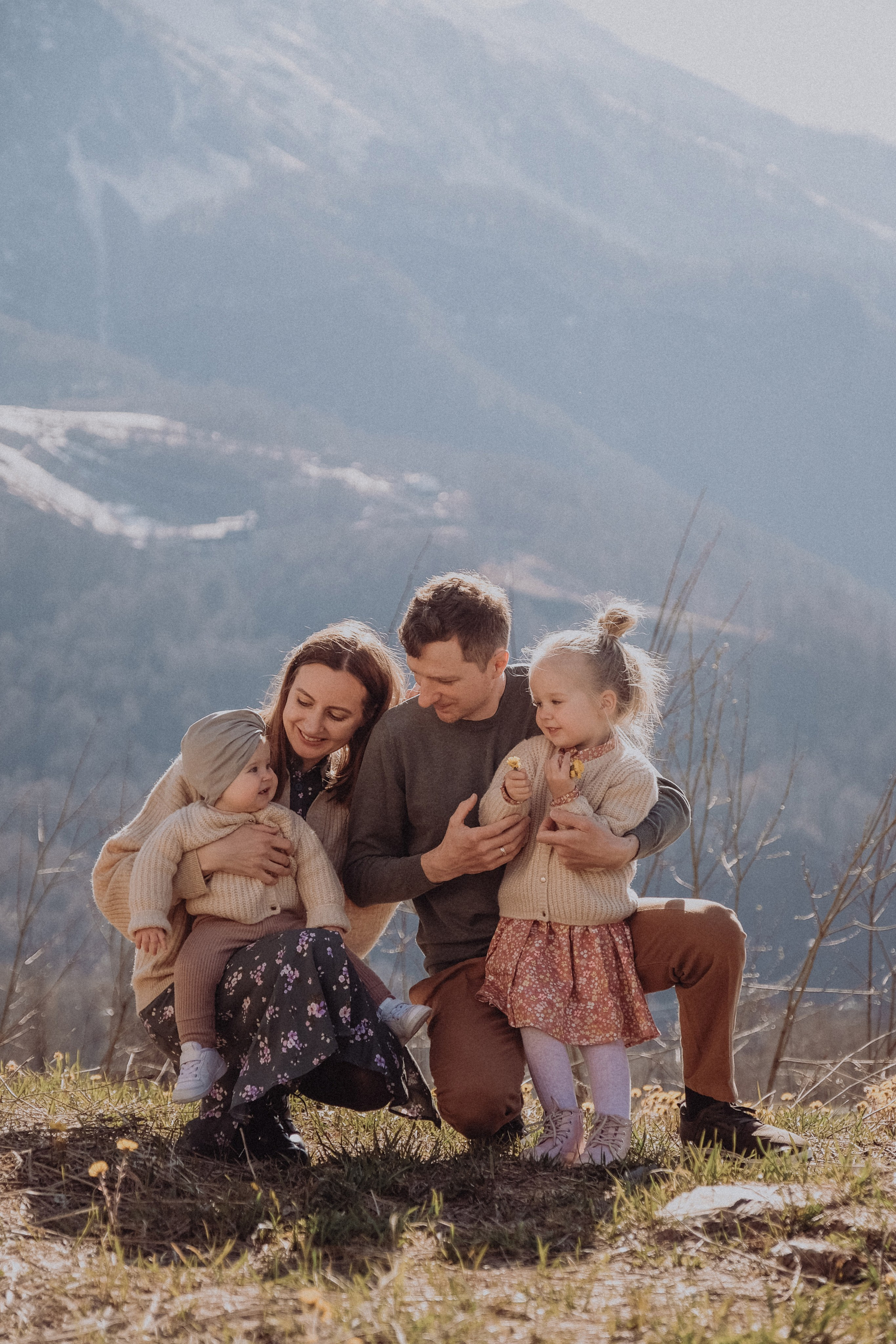 Семья Есении и Эмилии. Семейный фотограф Москва