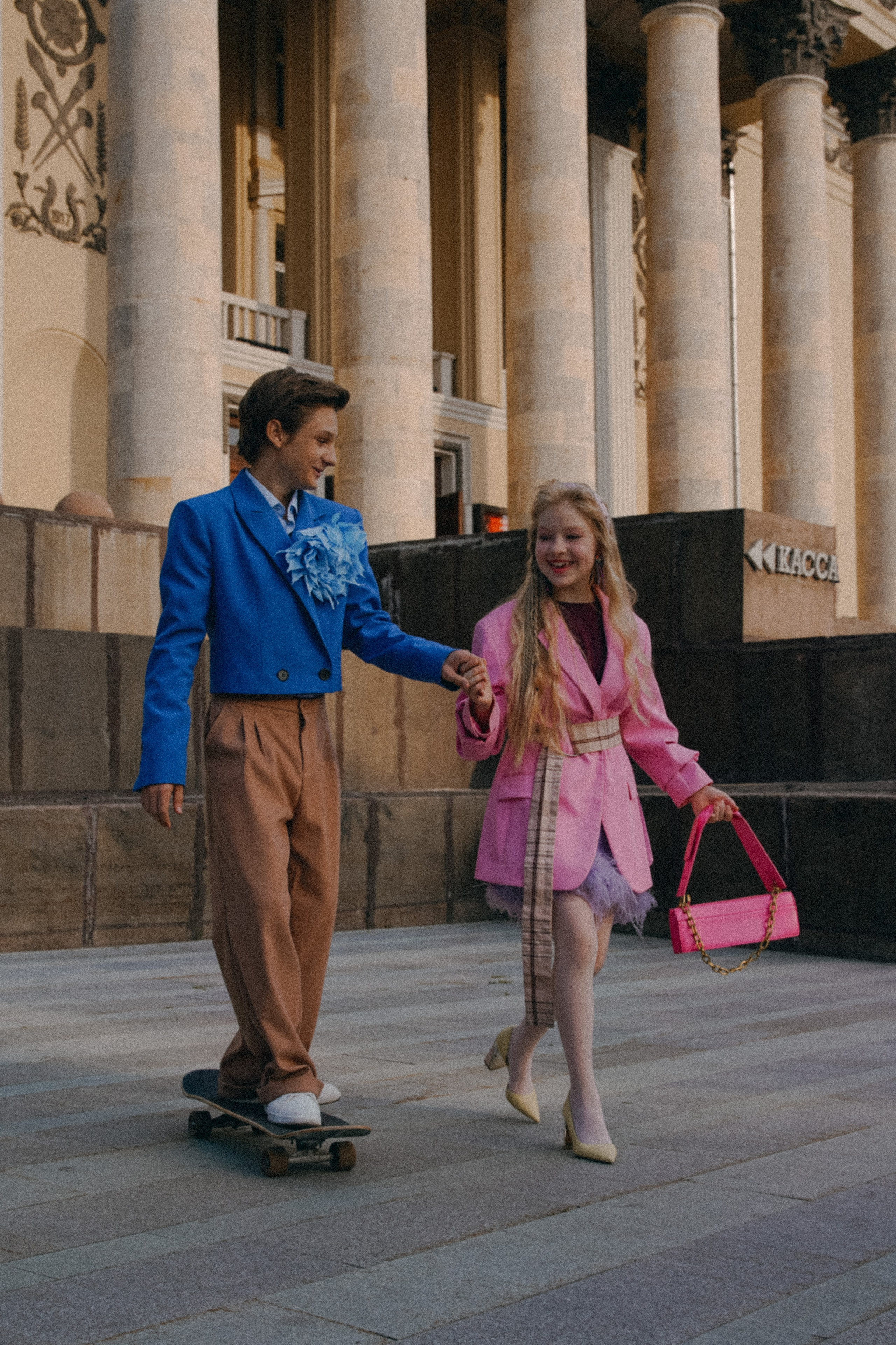 Стиляги у дворца на Яузе. Валерия Никишина