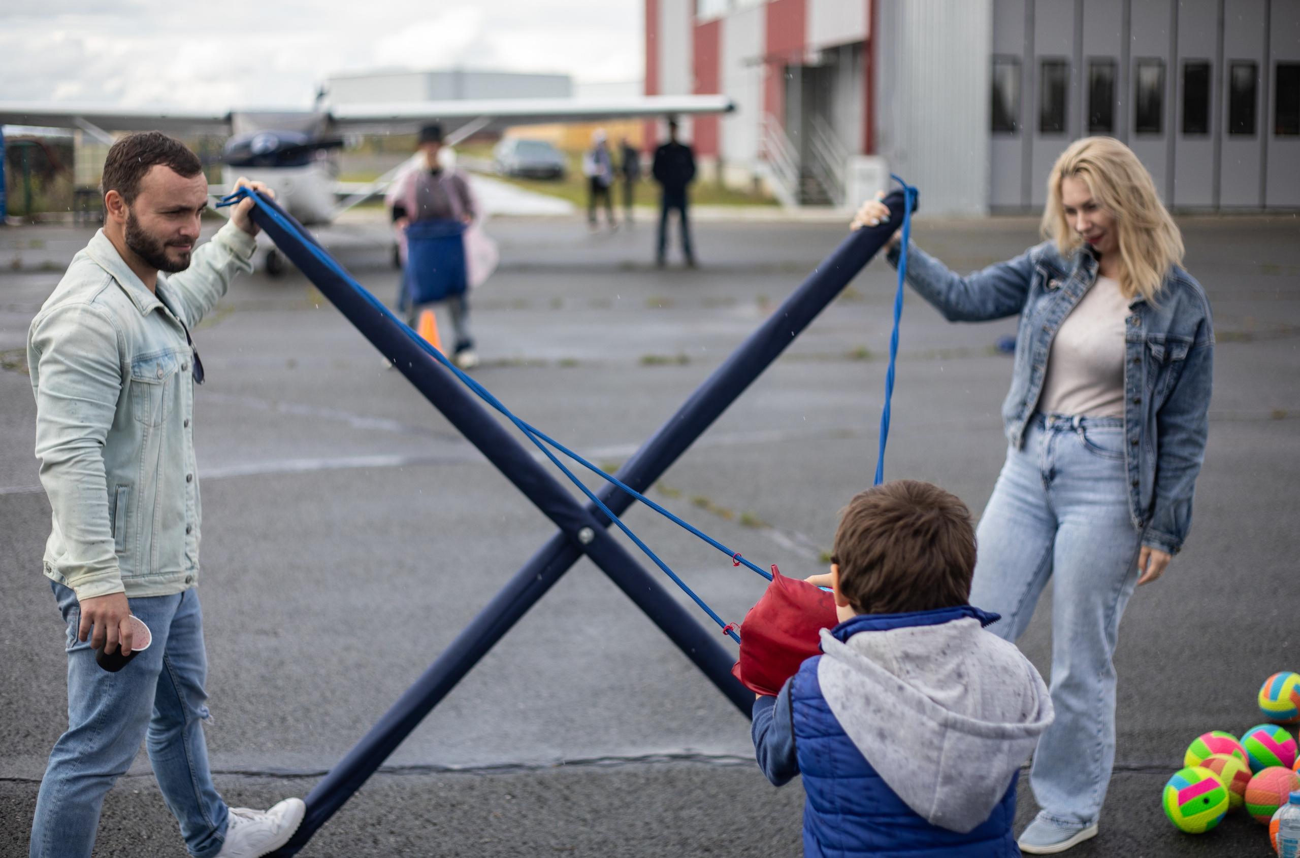 УЗСТ- Корпоративный тимбилдинг на аэродроме. Репортажный и свадебный фотограф в Челябинске Елисеев Павел