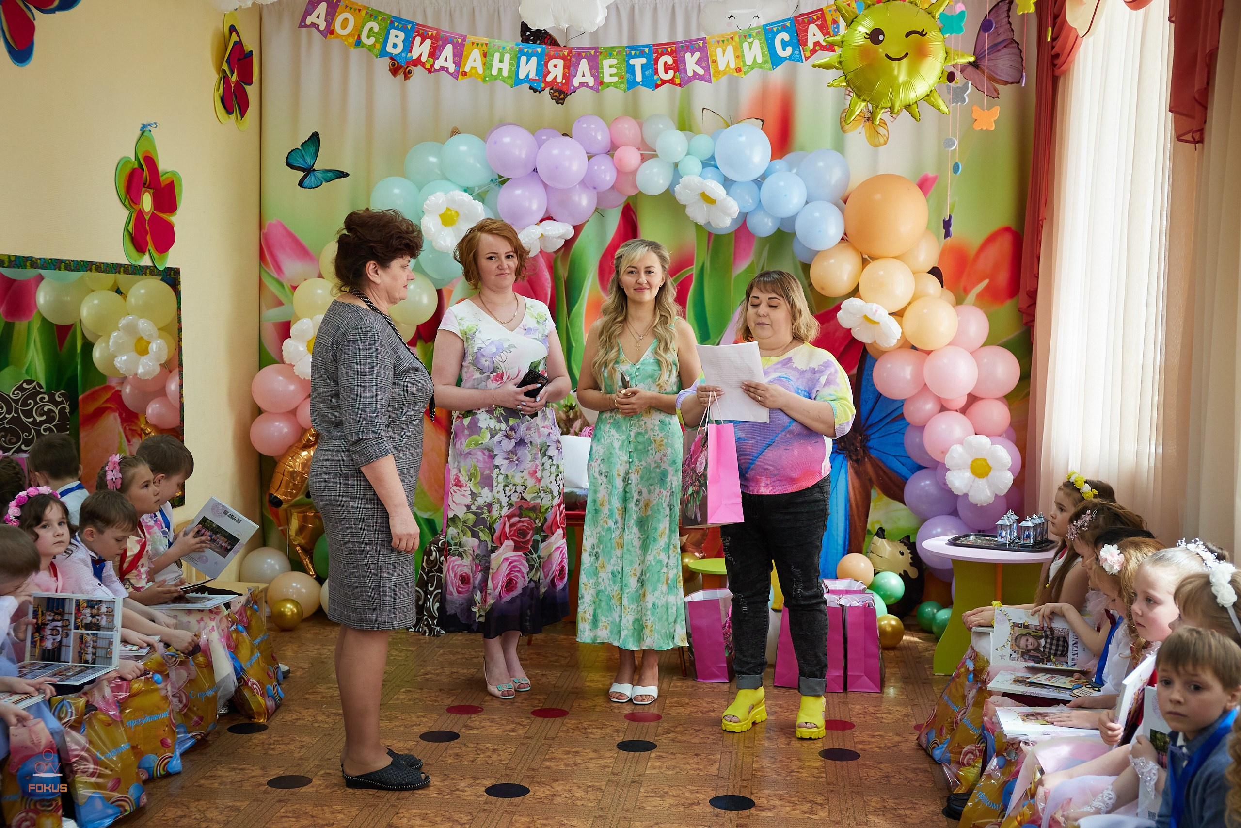 Выпускной детский сад. Спортивный фотограф Некрасов Денис