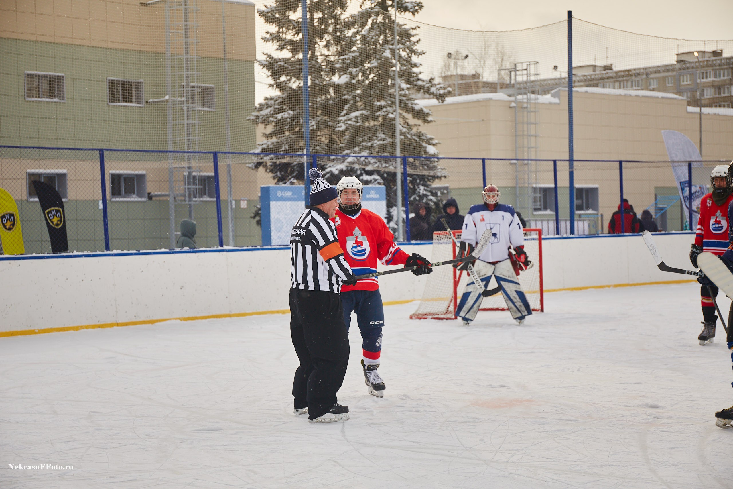 Турнир по хоккею «Русская классика» в рамках Офицерской хоккейной лиги. Спортивный фотограф Некрасов Денис