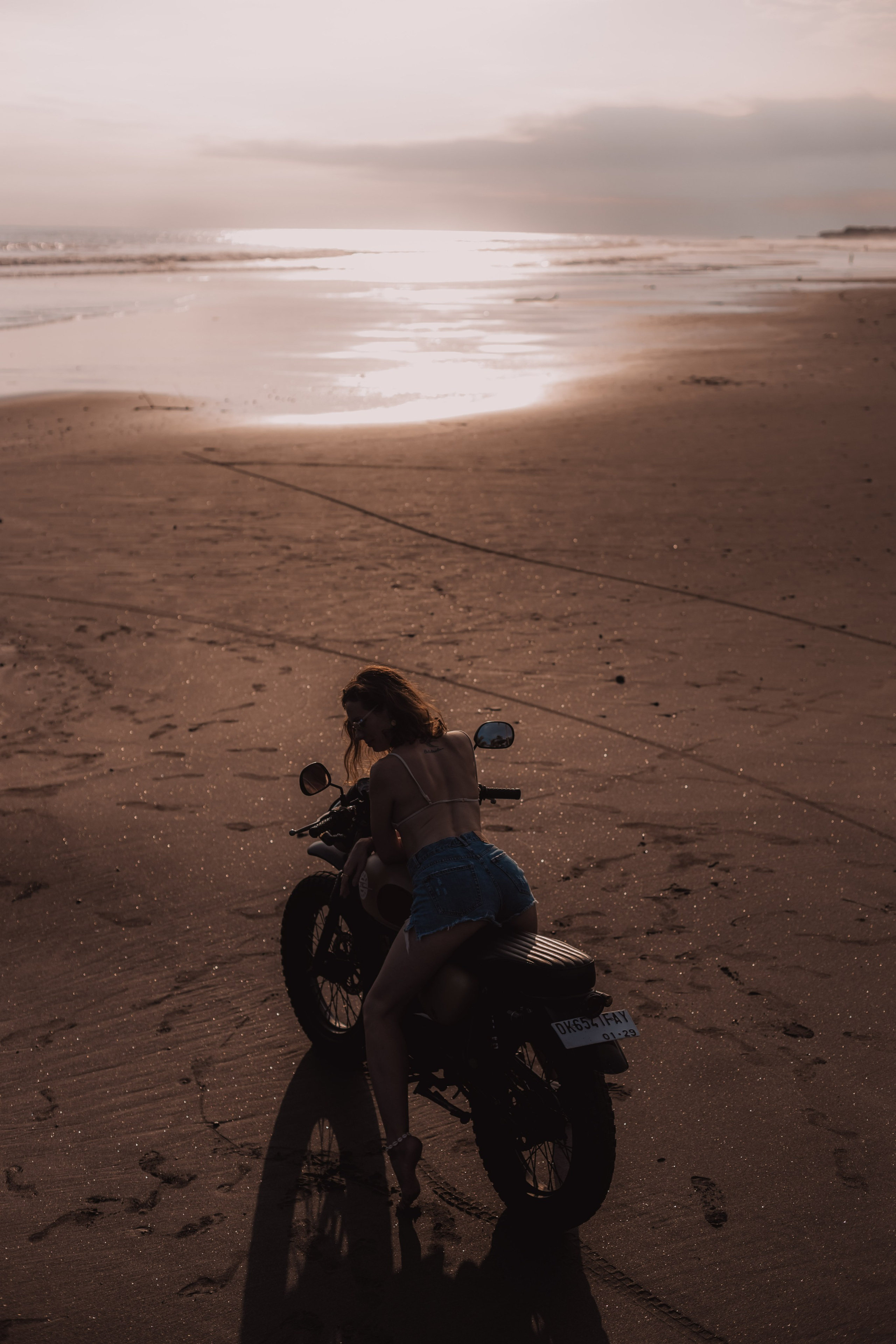 Moto babe. Mariam Bagdasaryan