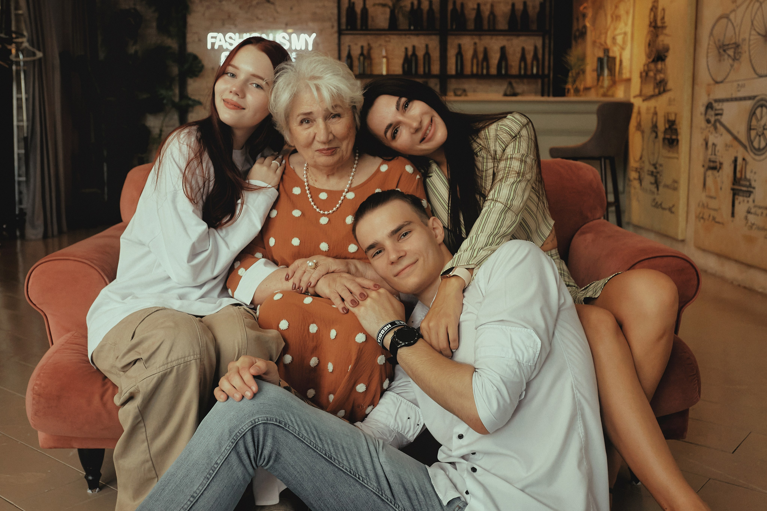 Четыре поколения. Семейный фотограф в Новосибирске Екатерина Сафронова