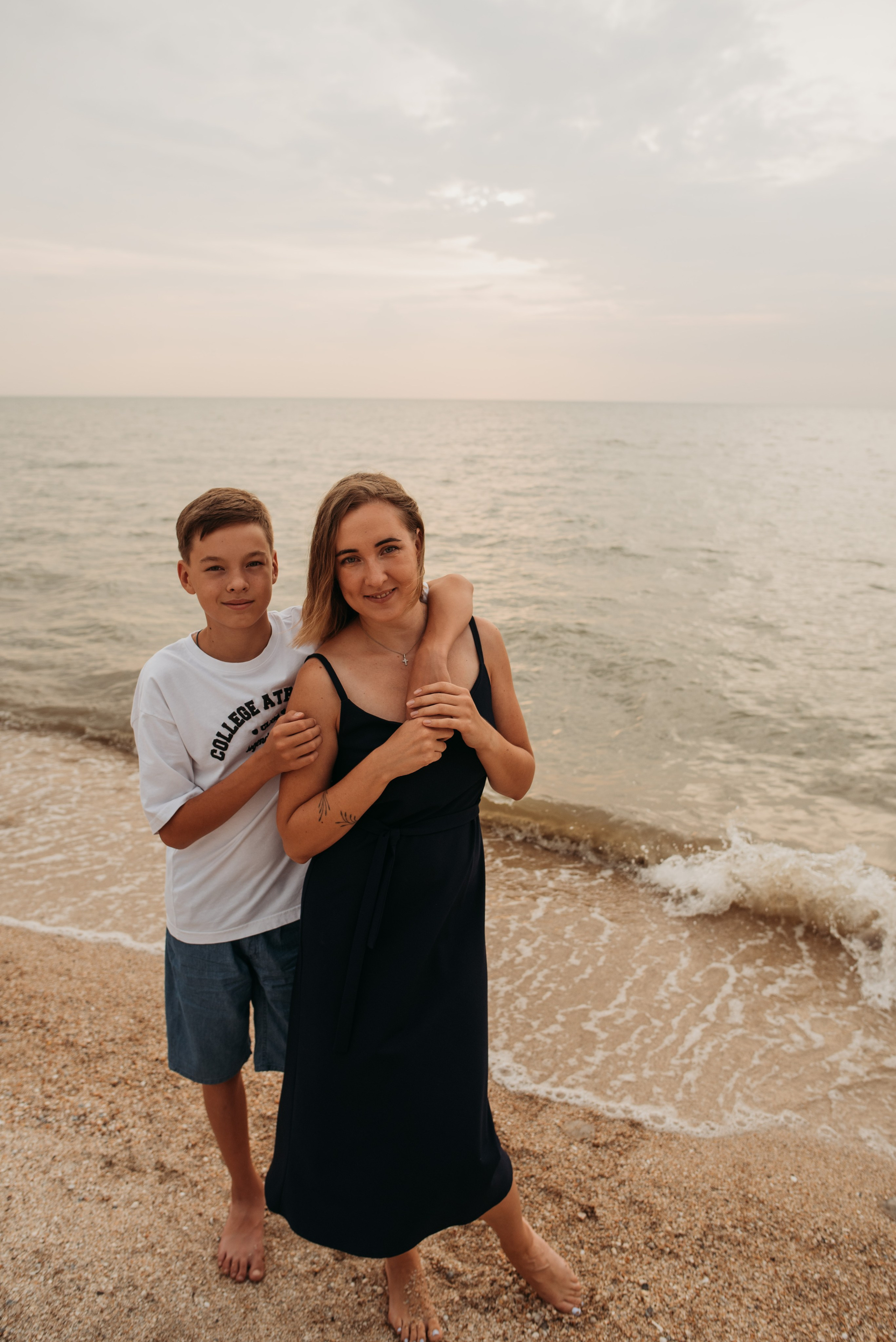 Прогулка на косе. Детский и семейный фотограф выпускной альбом Приморско-Ахтарск