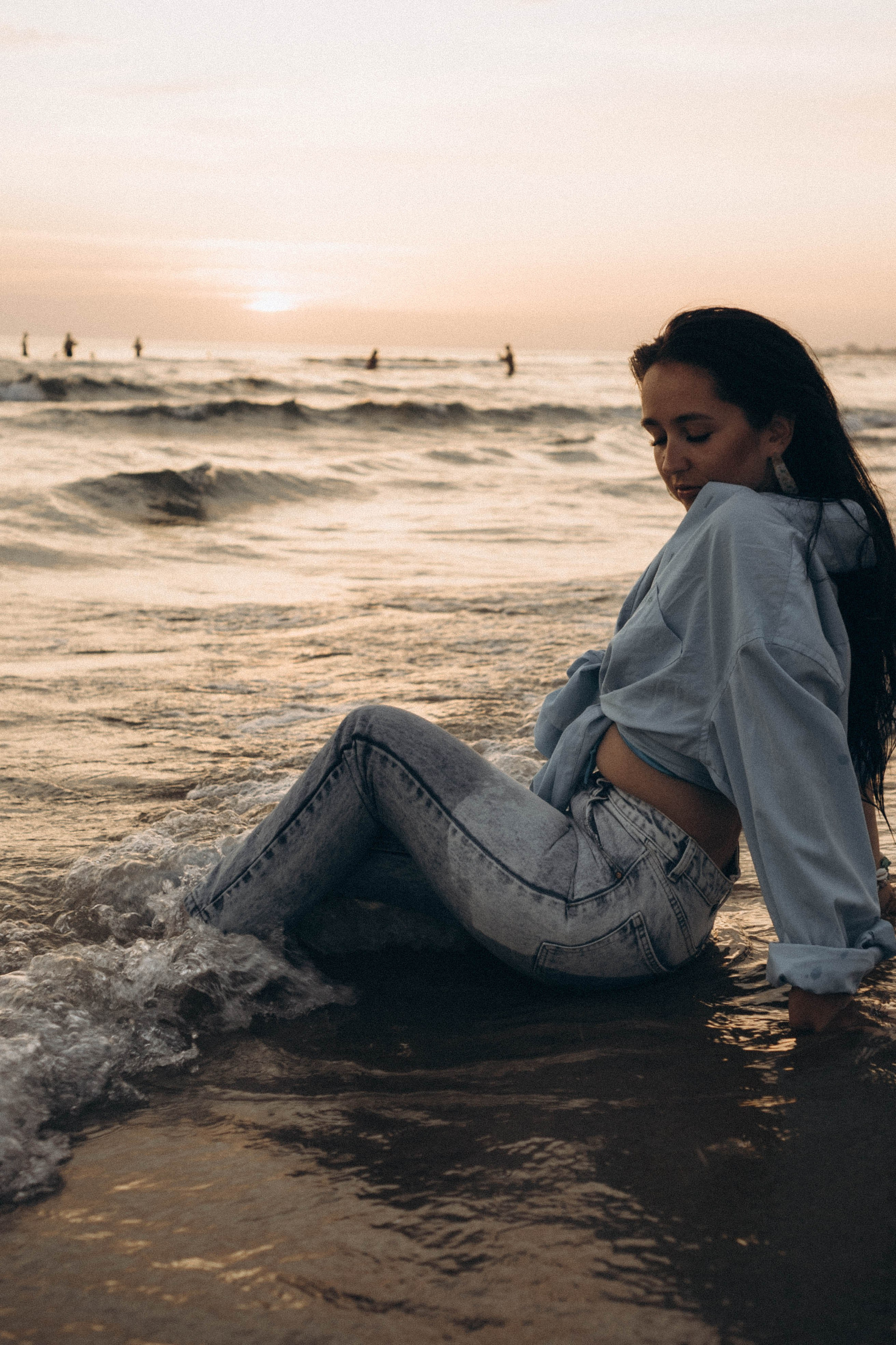 Июльский вечер на берегу черного моря. Профессиональный фотограф, Санкт-Петербург — Виктория Богомолова