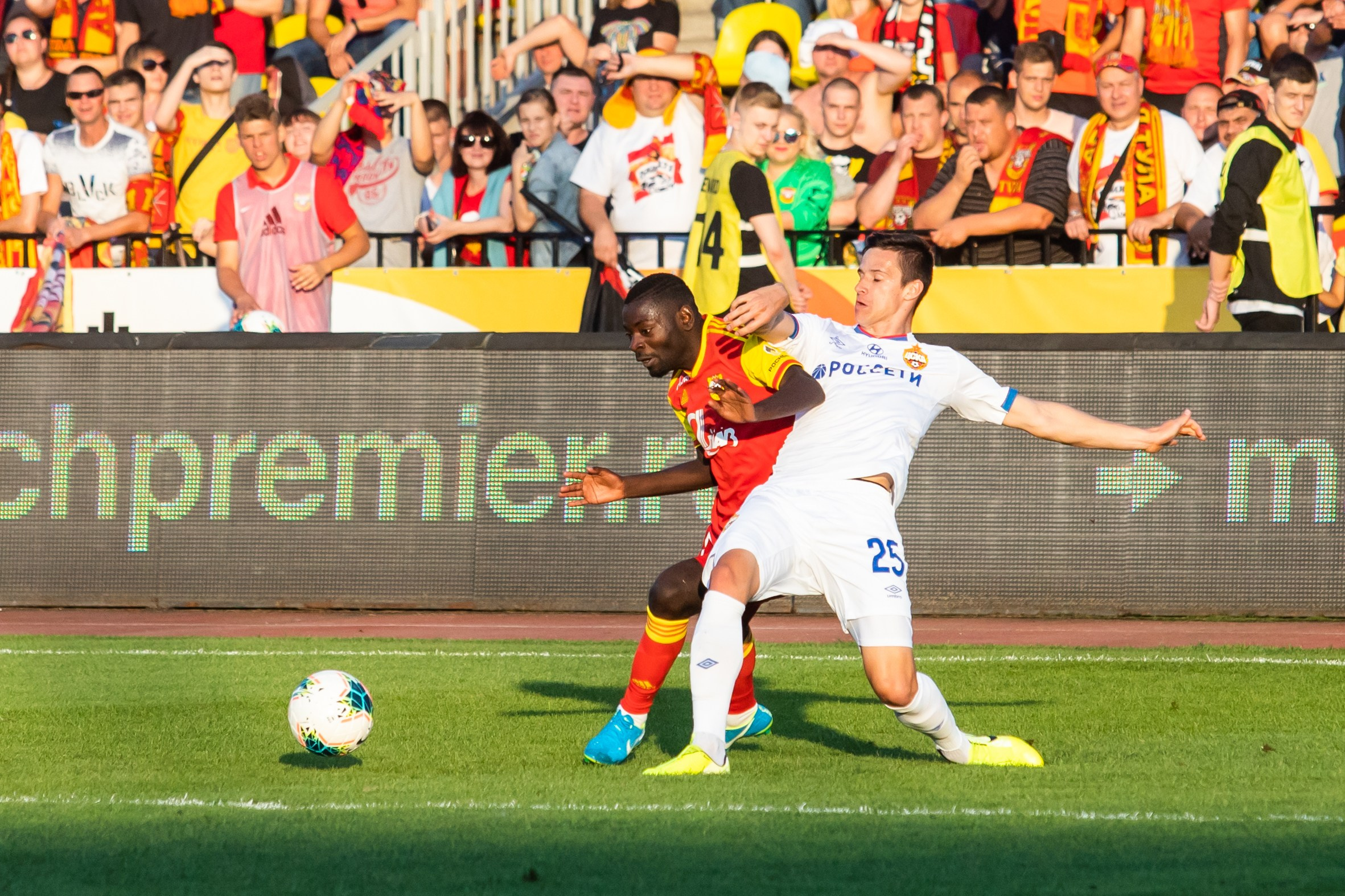 Арсенал 1-2 ЦСКА (1 сентября 2019). Репортажный фотограф Алексей Пирязев