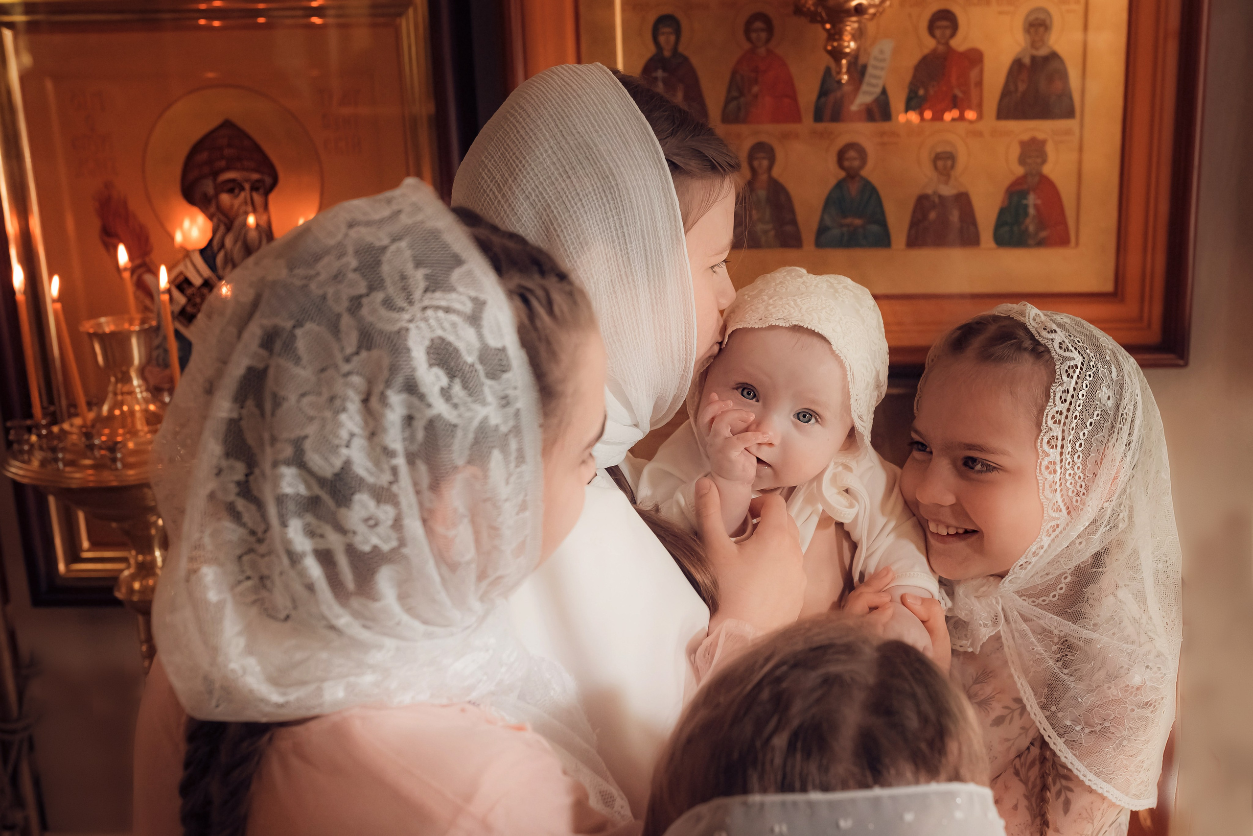 Таинство Крещения Василисы. Съемка Таинств Крещения Венчания, детские и семейные съемки в Пензе