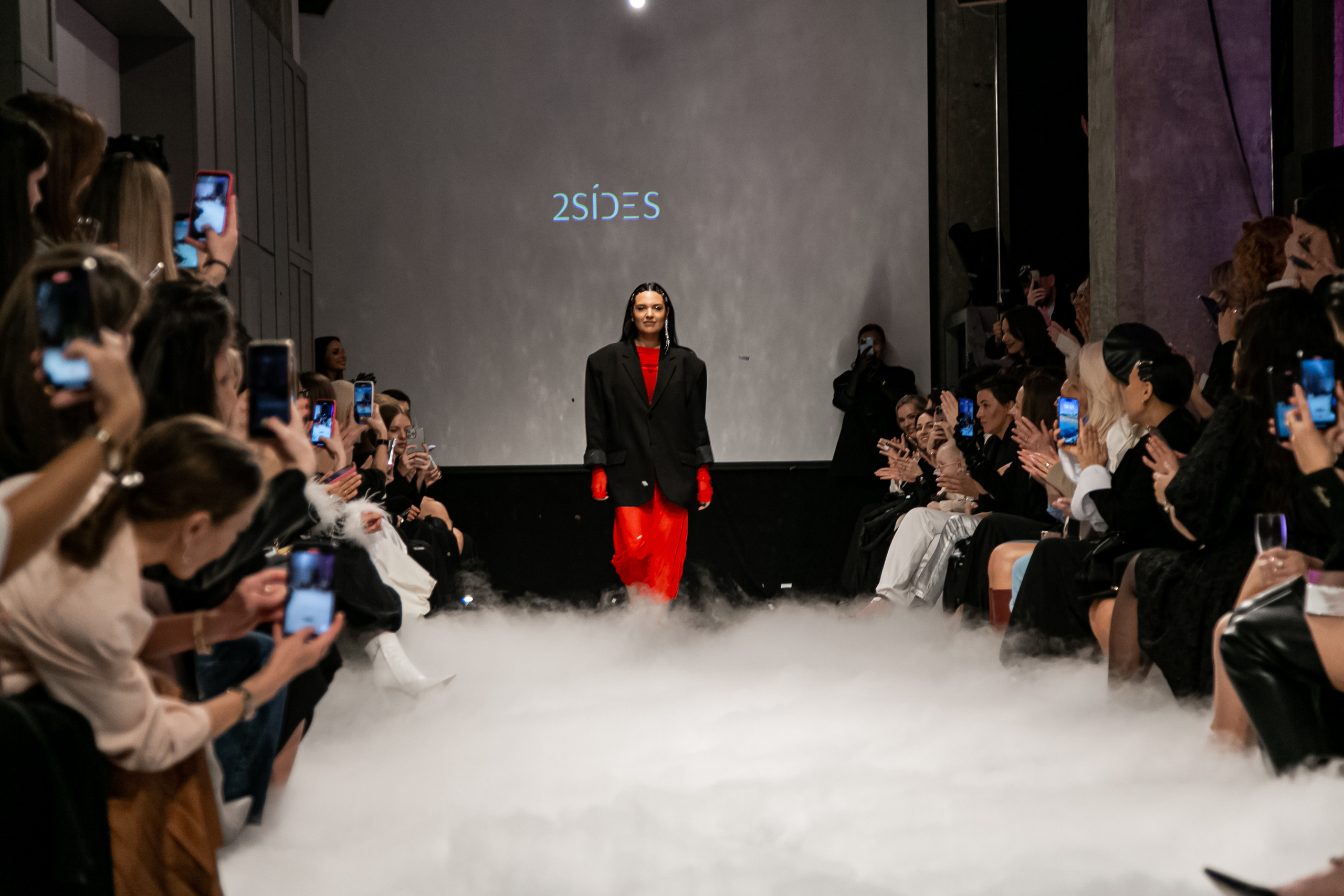 Показ новой коллекции 2 SIDES. Фотограф Иван Гуляев