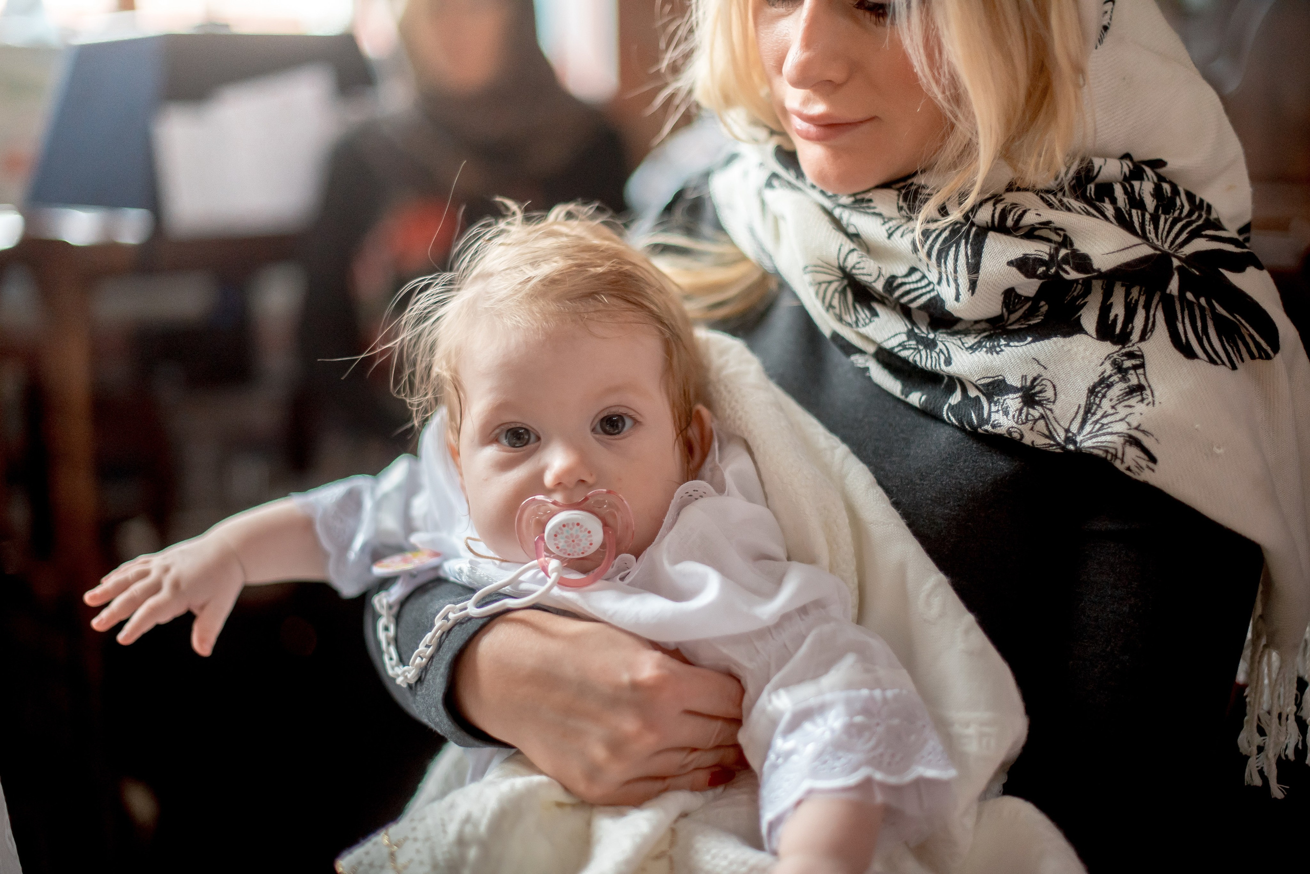 Крещение в мужском монастыре. Фотограф Мария Стрелкова