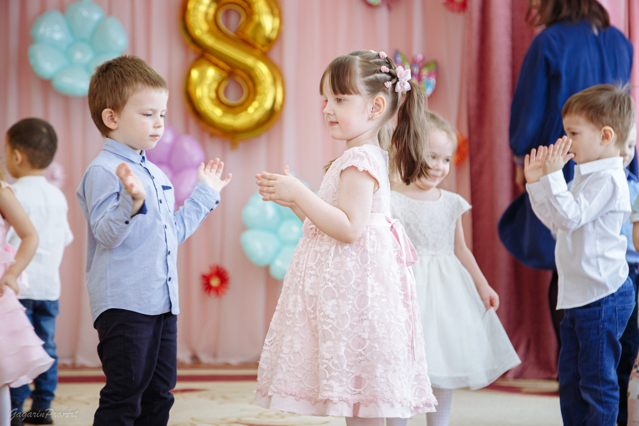 Репортаж в саду на утренник. GagarinProArt