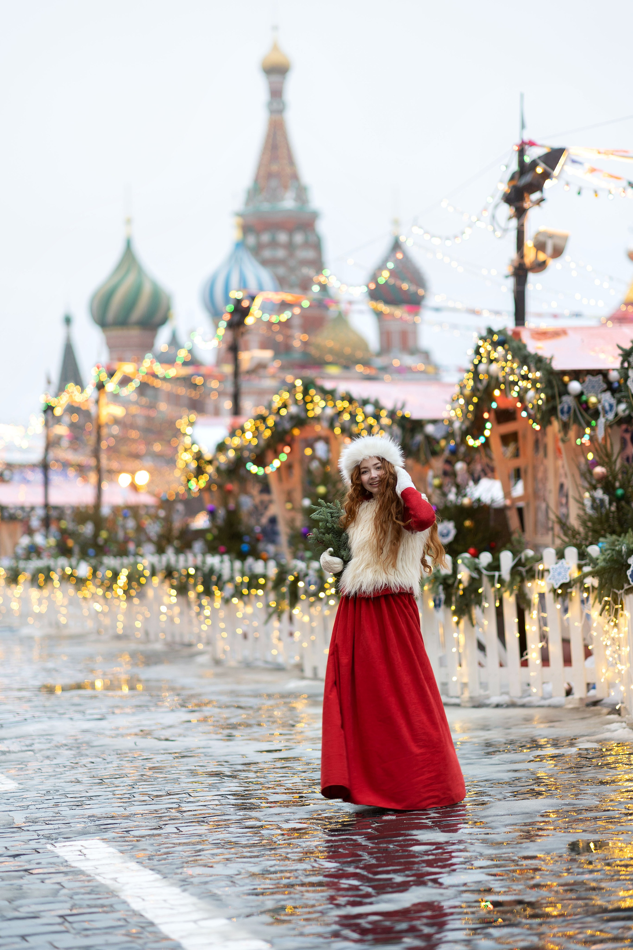 Новый год на Красной площади. Портретный и контент фотограф Москва. Татьяна Чистова