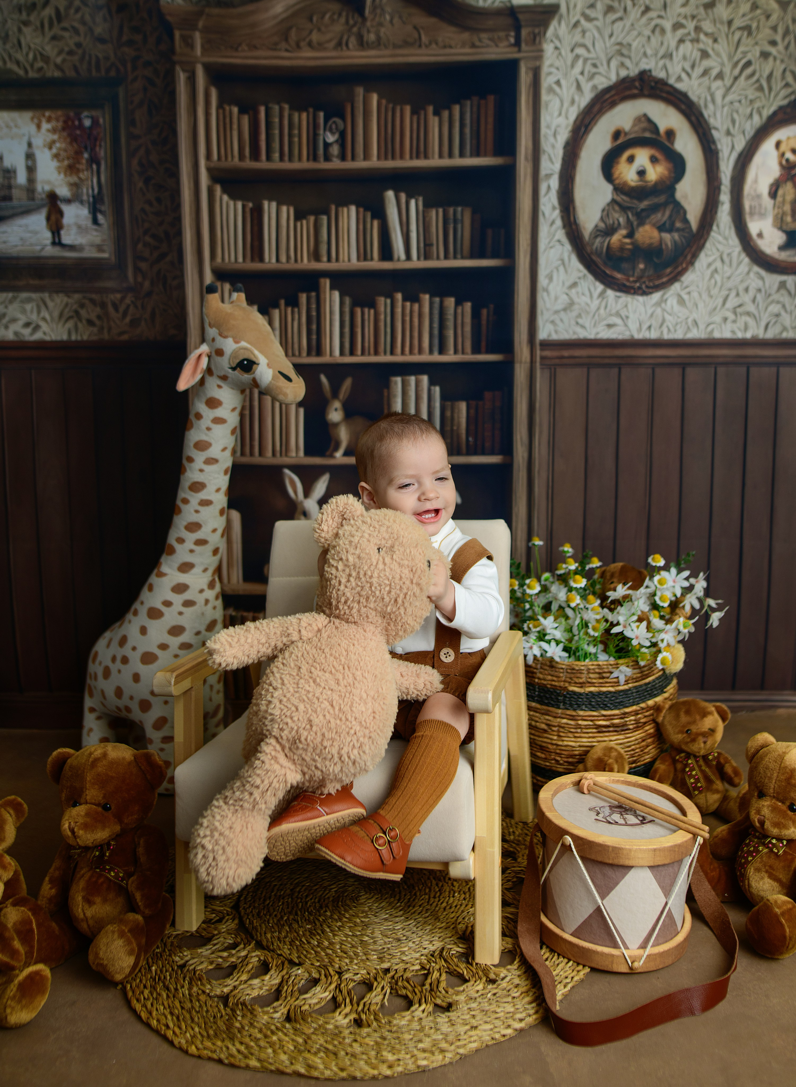 Фотосессия годовалых малышей в Ярославле. Наталья Михайлова Фотограф новорожденных в Ярославле