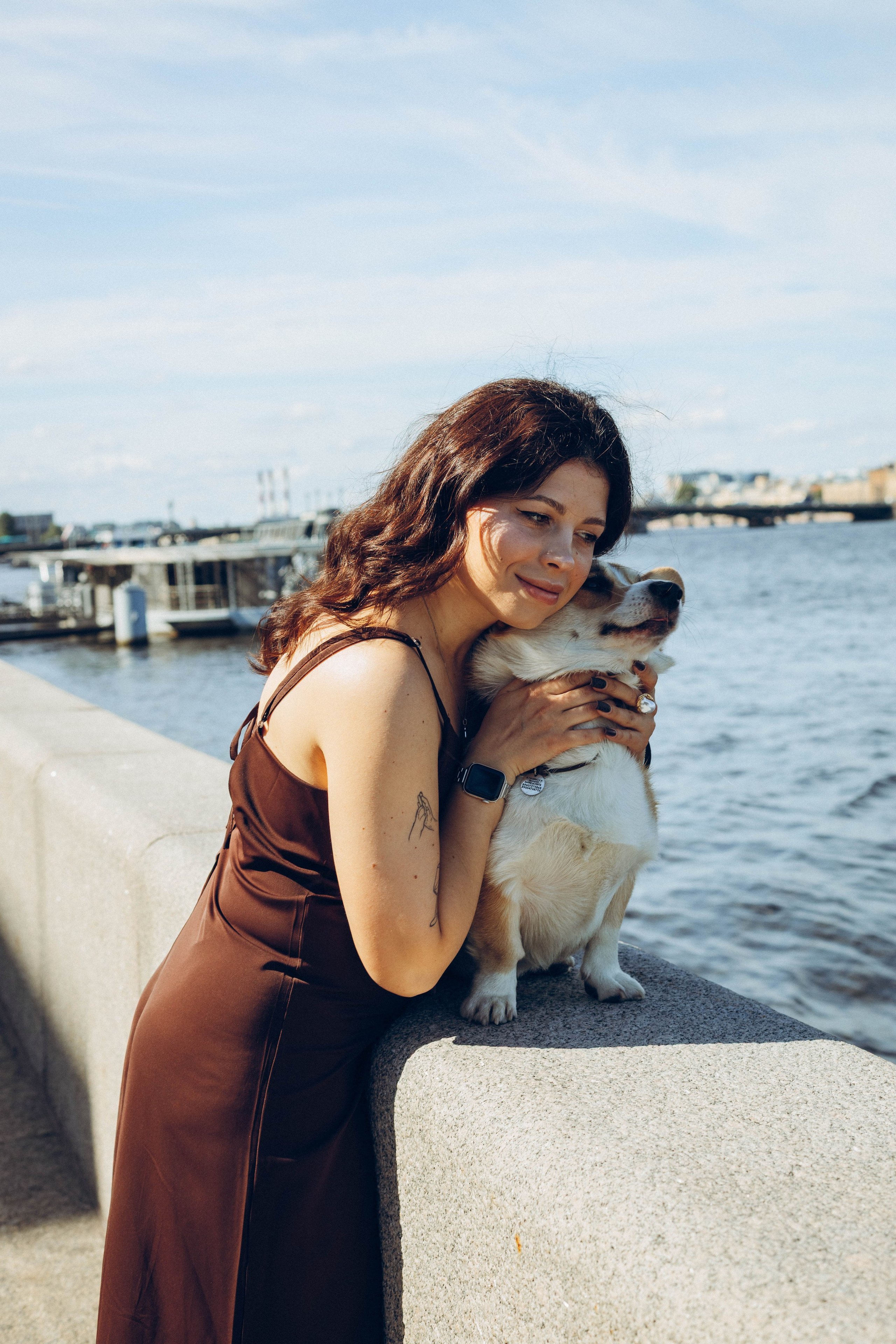 Фотосессия с собакой. Фотограф в Санкт-Петербурге Полина