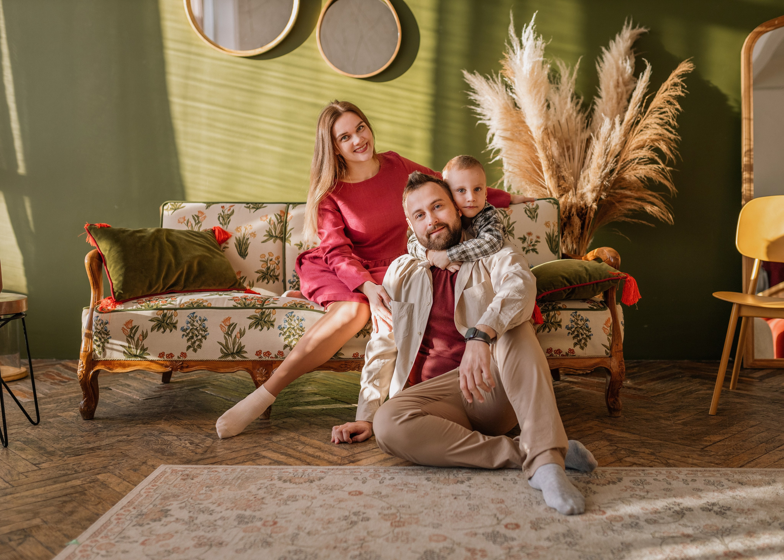 Даша, Даниил, Глеб. Семейный фотограф В Москве Александра Дейкун