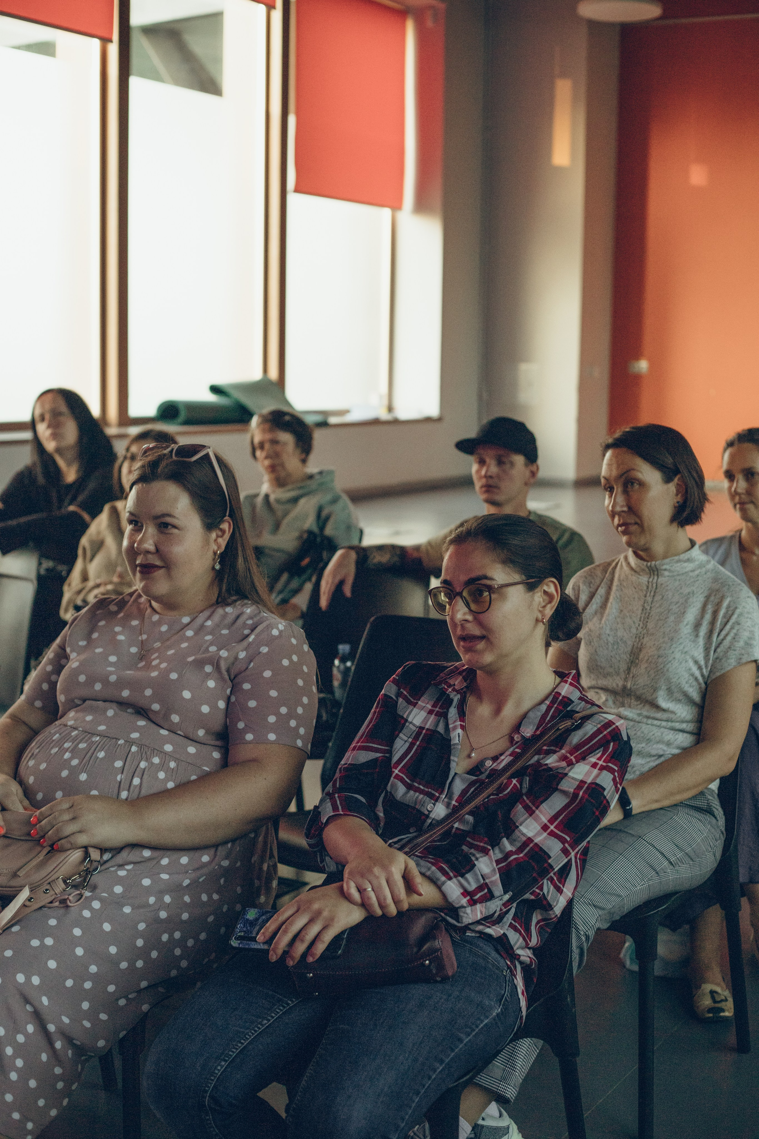 Фоторепортаж  с выступления коуча Анны Ганичевой