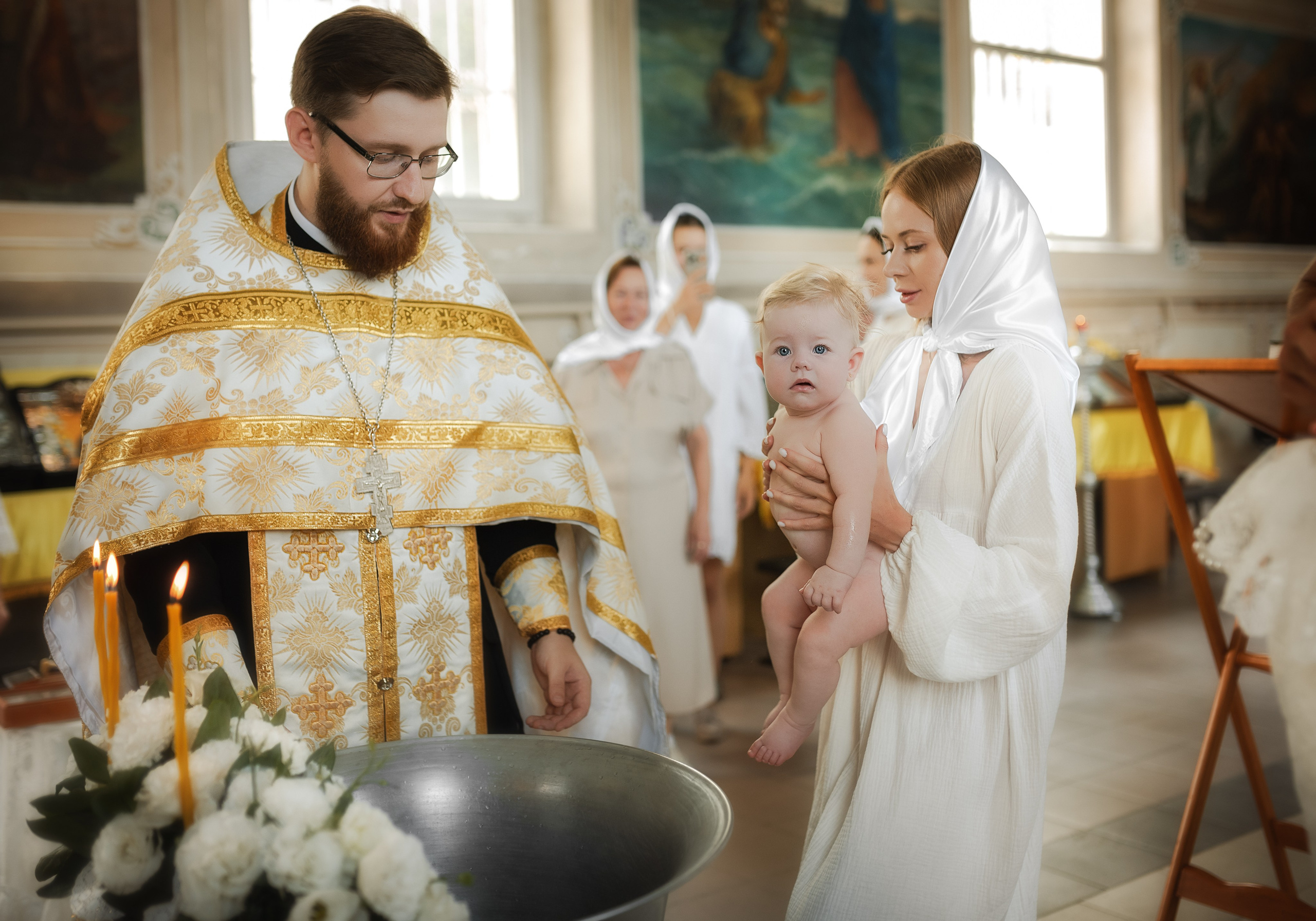 Таинство Крещения. Профессиональный семейный и церковный фотограф в Ростове-на-Дону