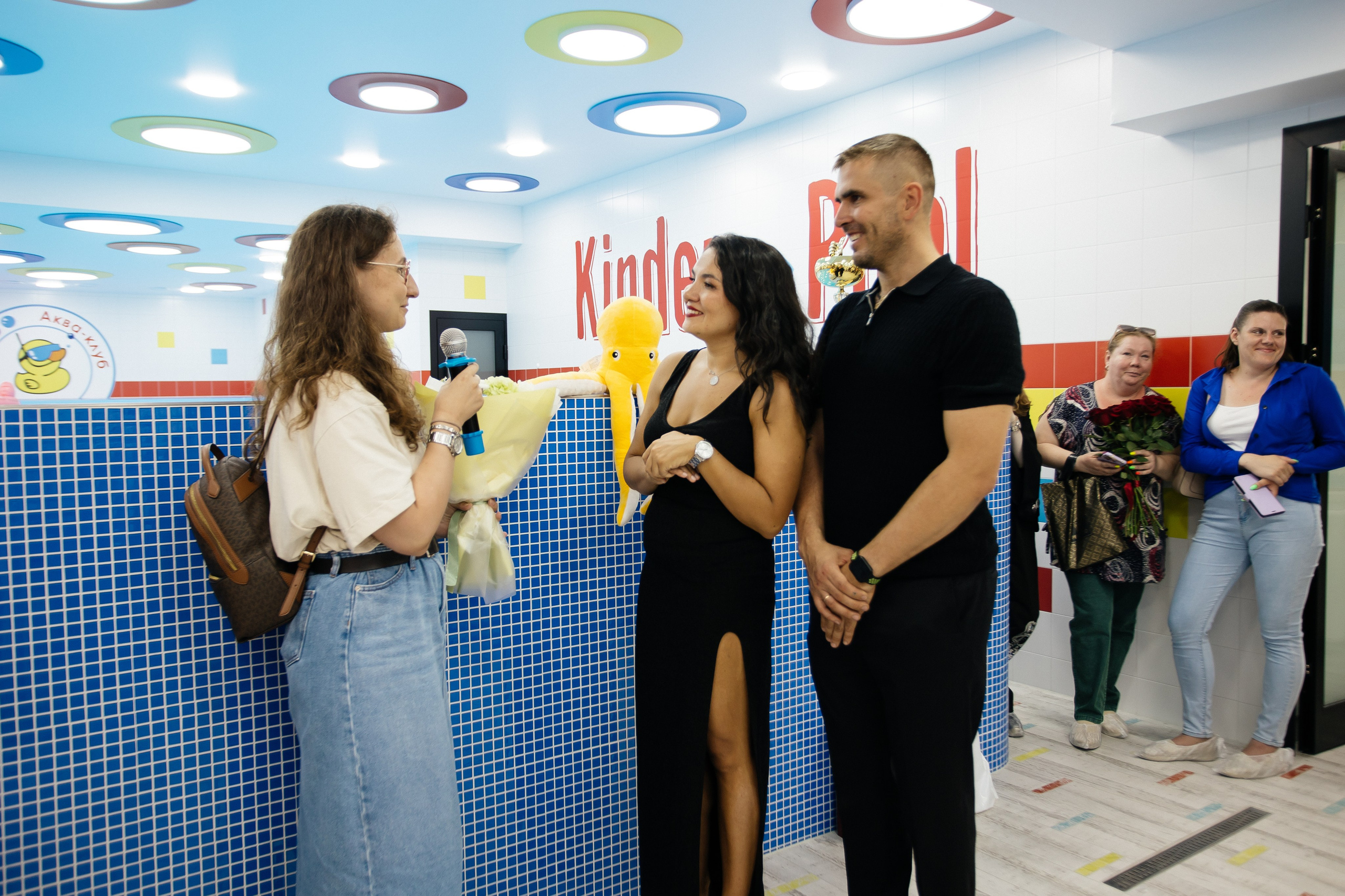 Открытие бассейна. Фотограф в Иркутске