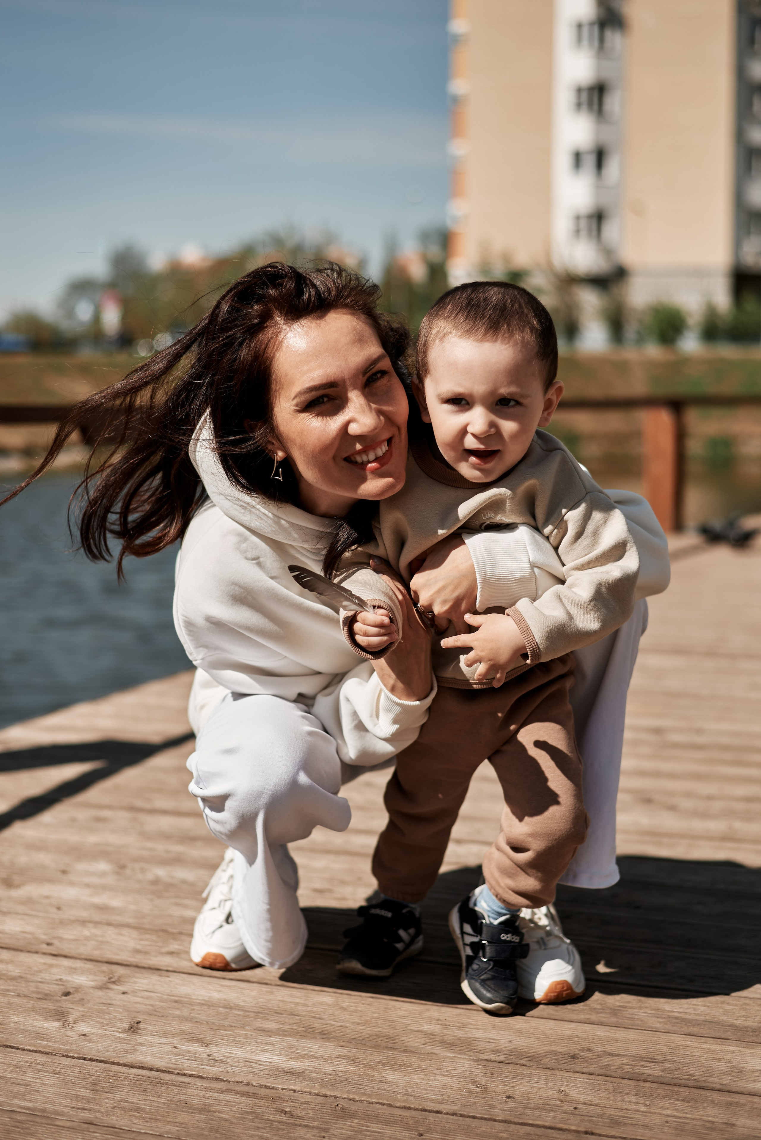 Фотопрогулка Луизы и Максима. Семейный фотограф в Железнодорожном Масаева Елена