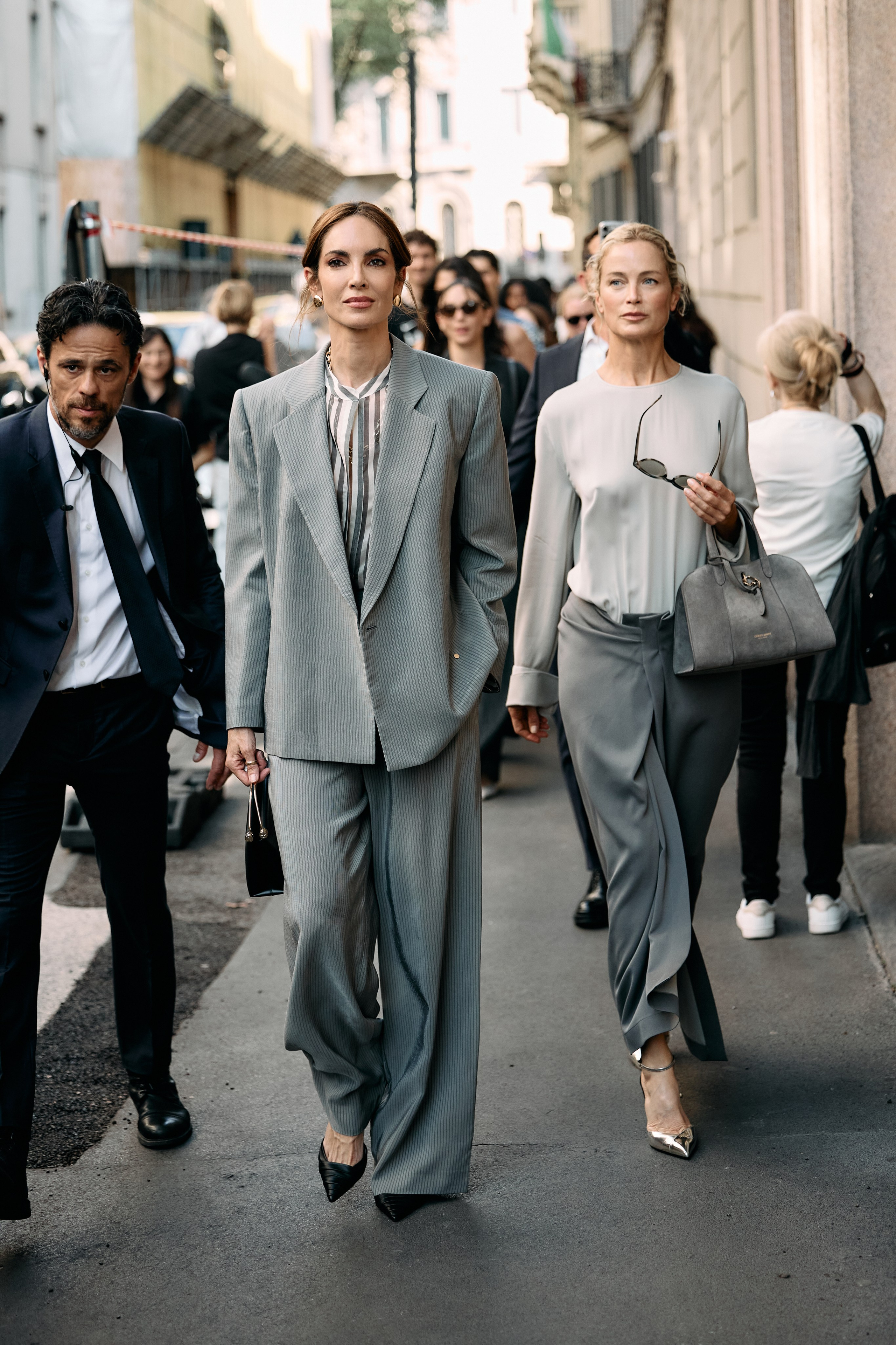 MFW GIORGIO ARMANI SPRING/SUMMER 2027. Photographer in Milan Ivan Goncharov