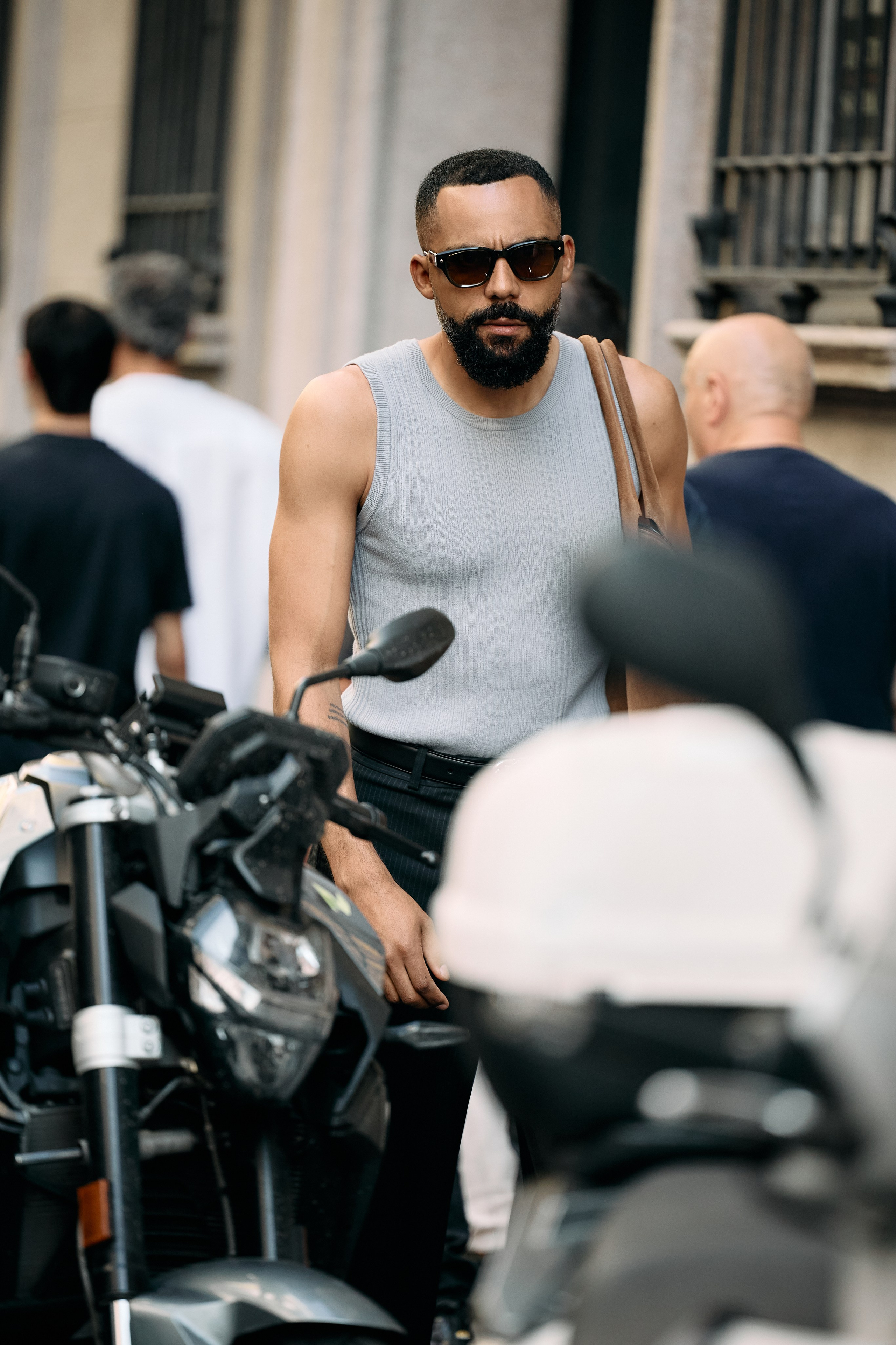 MFW GIORGIO ARMANI SPRING/SUMMER 2027. Photographer in Milan Ivan Goncharov
