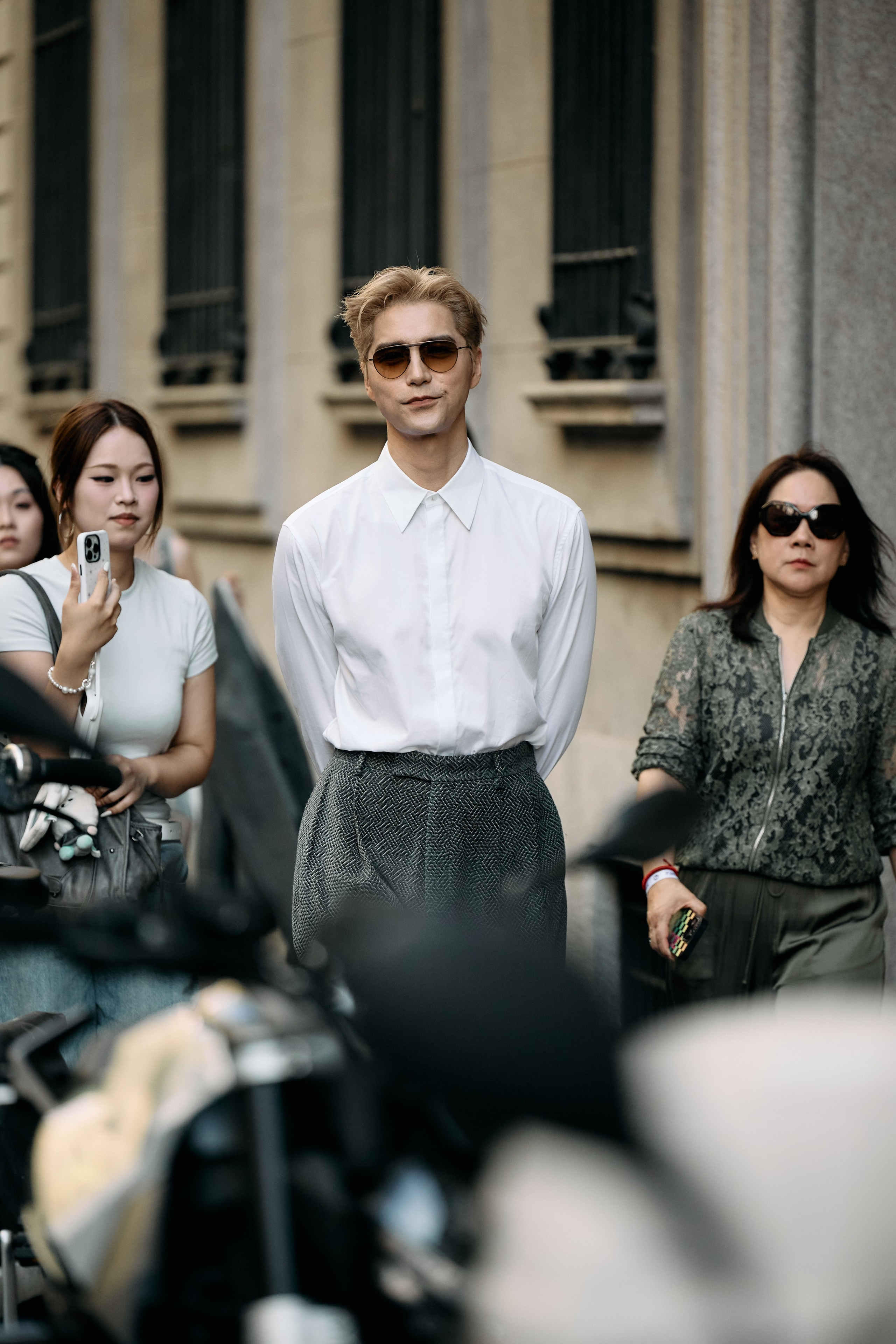 MFW GIORGIO ARMANI SPRING/SUMMER 2027. Photographer in Milan Ivan Goncharov