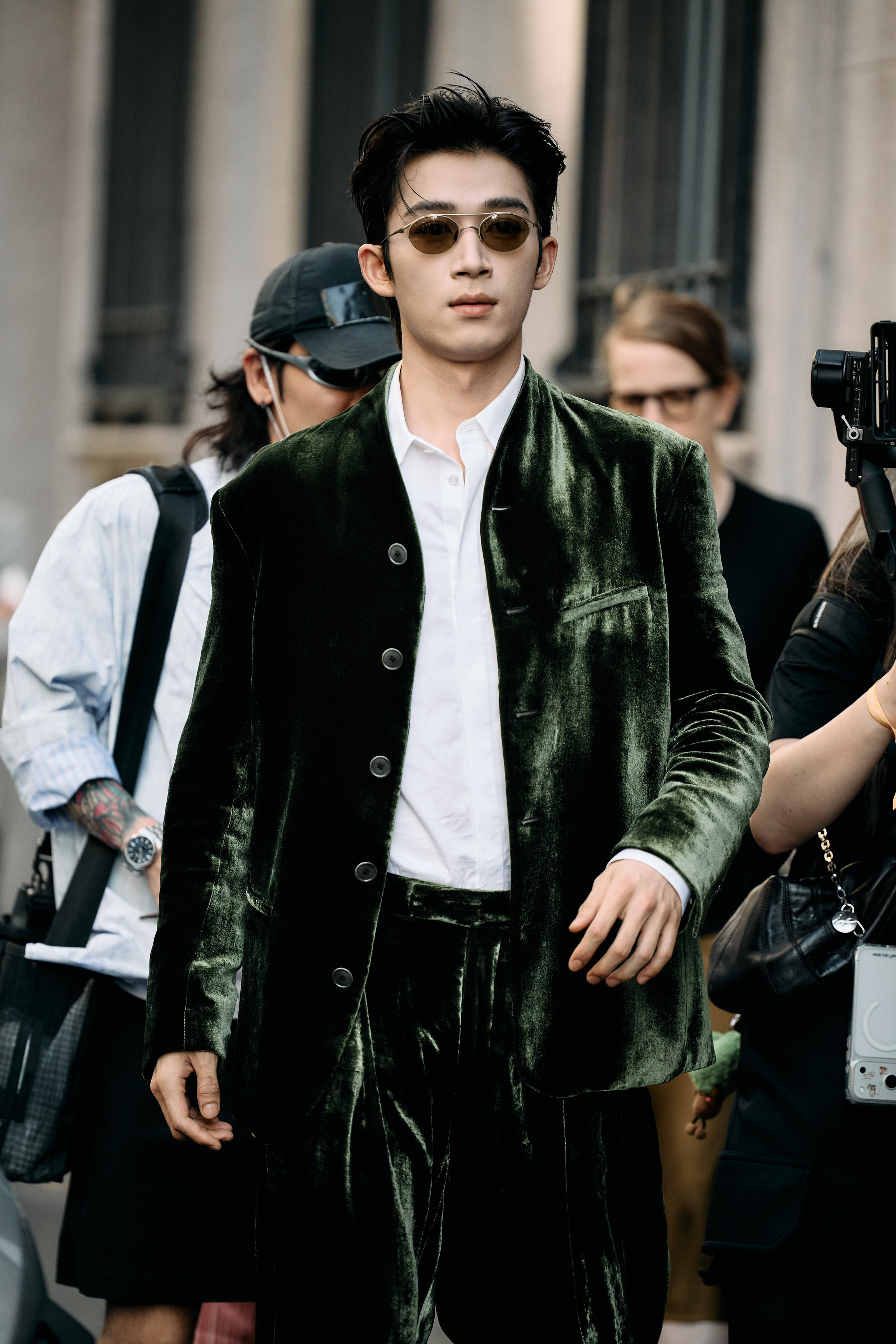 MFW GIORGIO ARMANI SPRING/SUMMER 2027. Photographer in Milan Ivan Goncharov