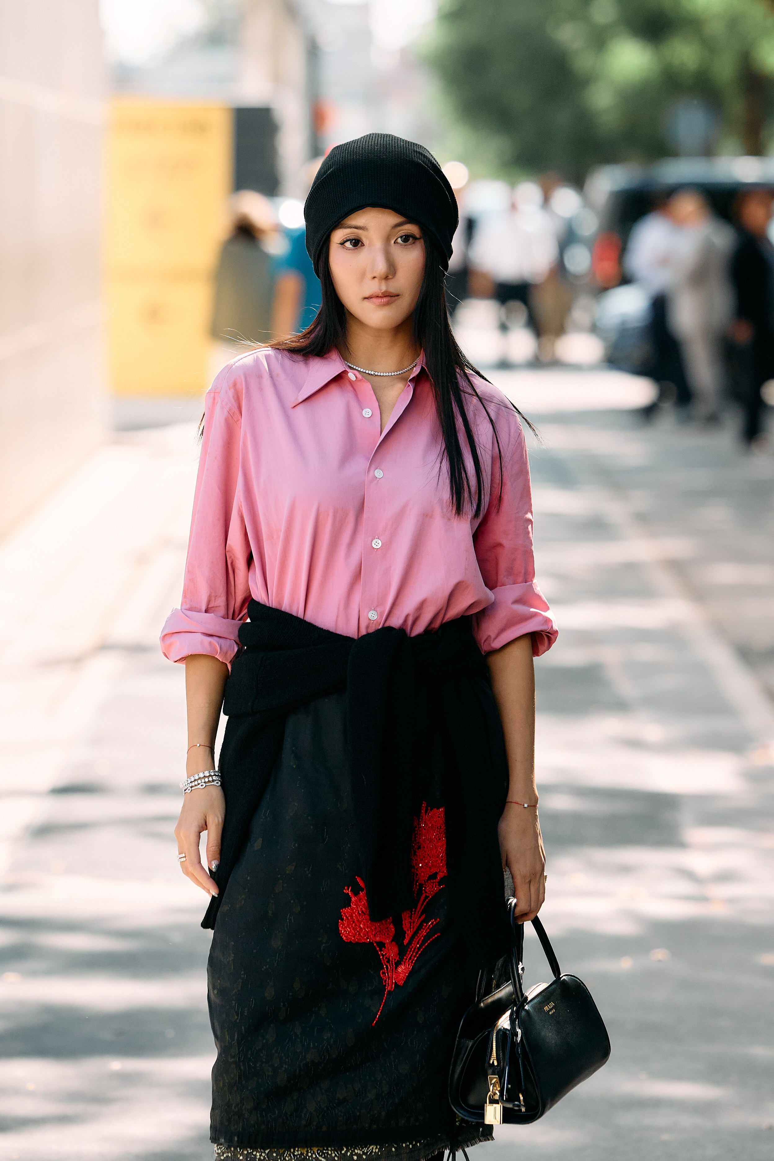 PRADA WOMEN’S COLLECTION SPRING/SUMMER 2027. Photographer in Milan Ivan Goncharov