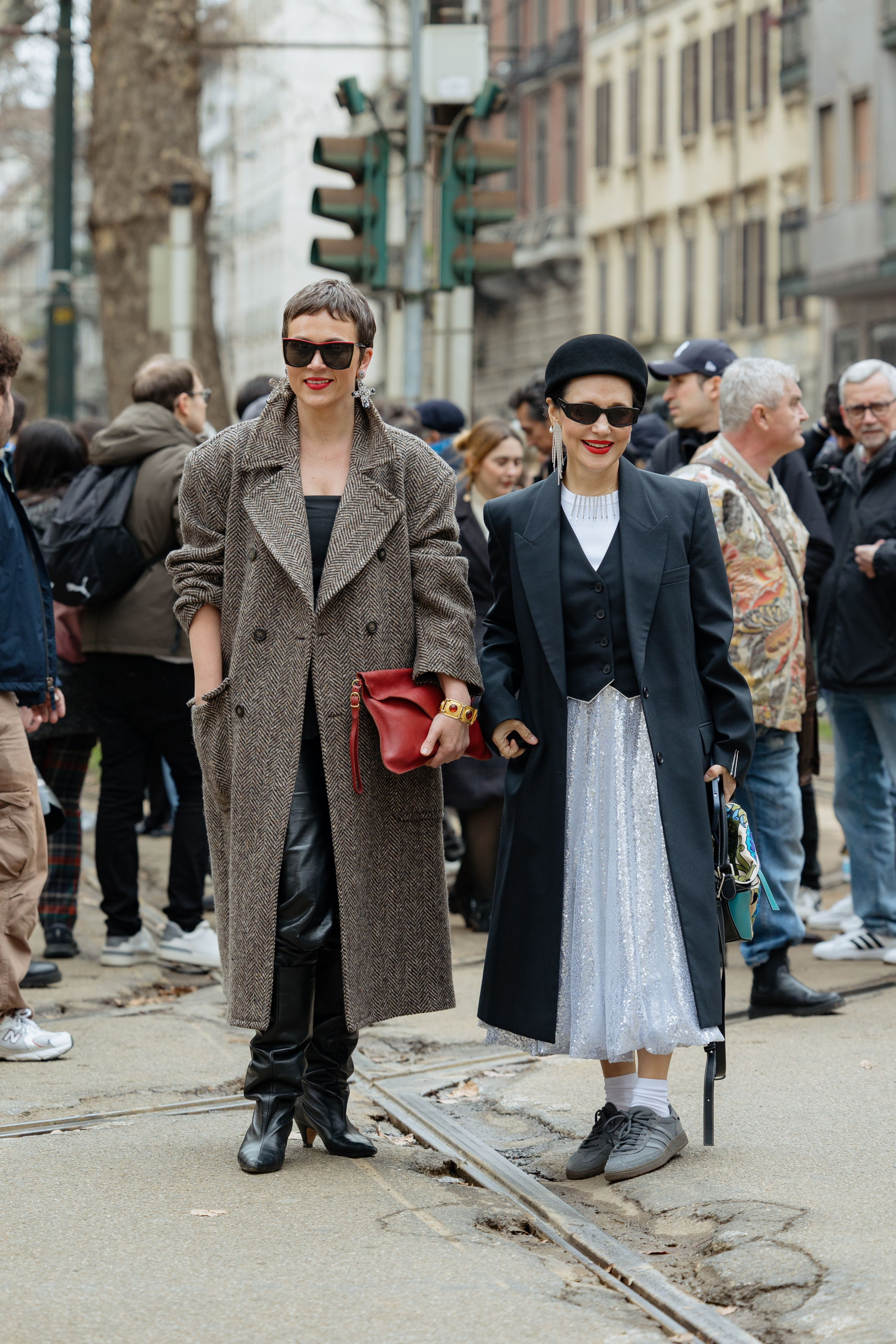 DOLCE & GABBANA MFW FALL/WINTER 24/25. Photographer in Milan Ivan Goncharov