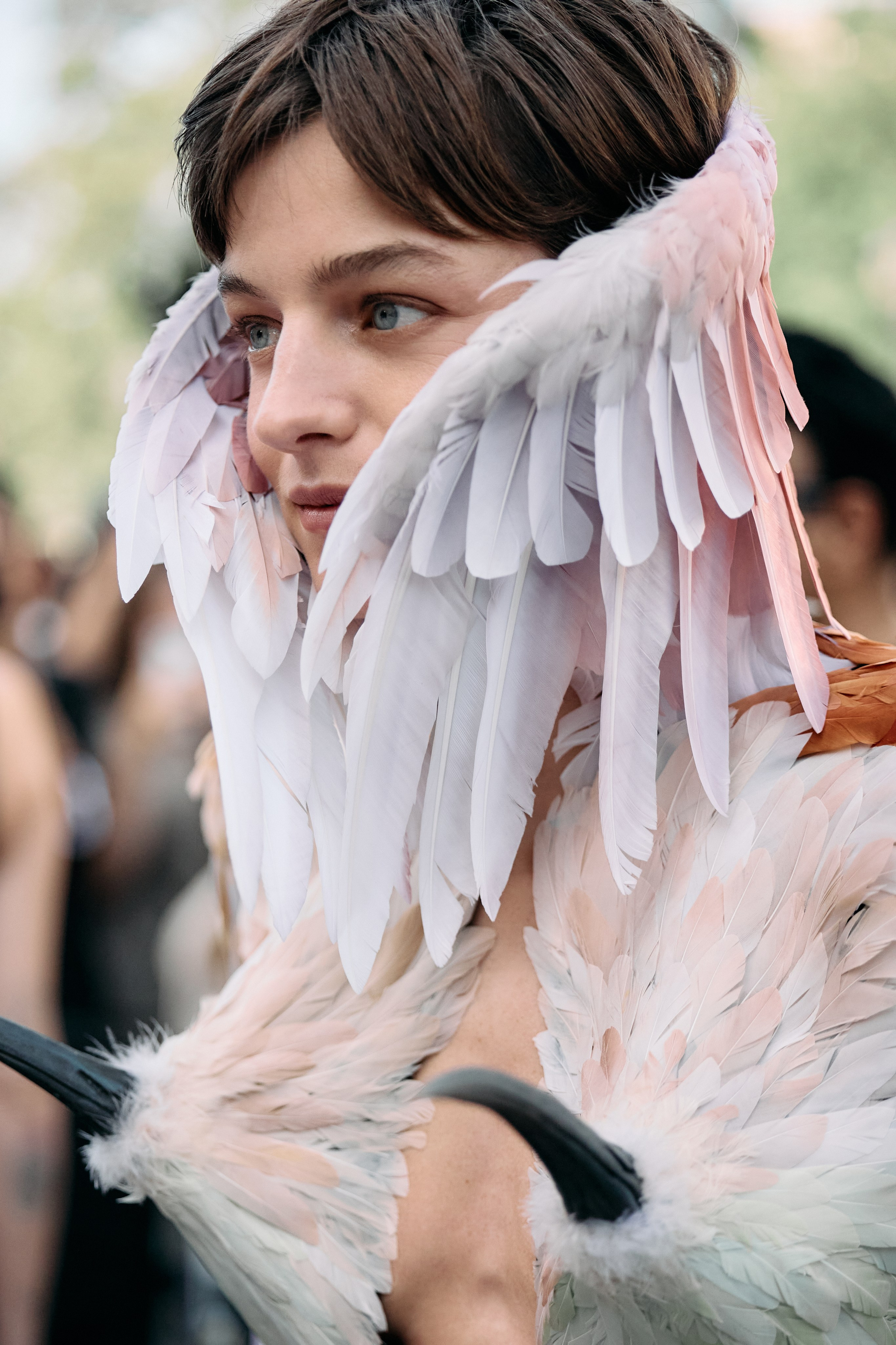 HAUTE COUTURE FALL/WINTER 2026-2027 SCHIAPARELLI. Photographer in Milan Ivan Goncharov
