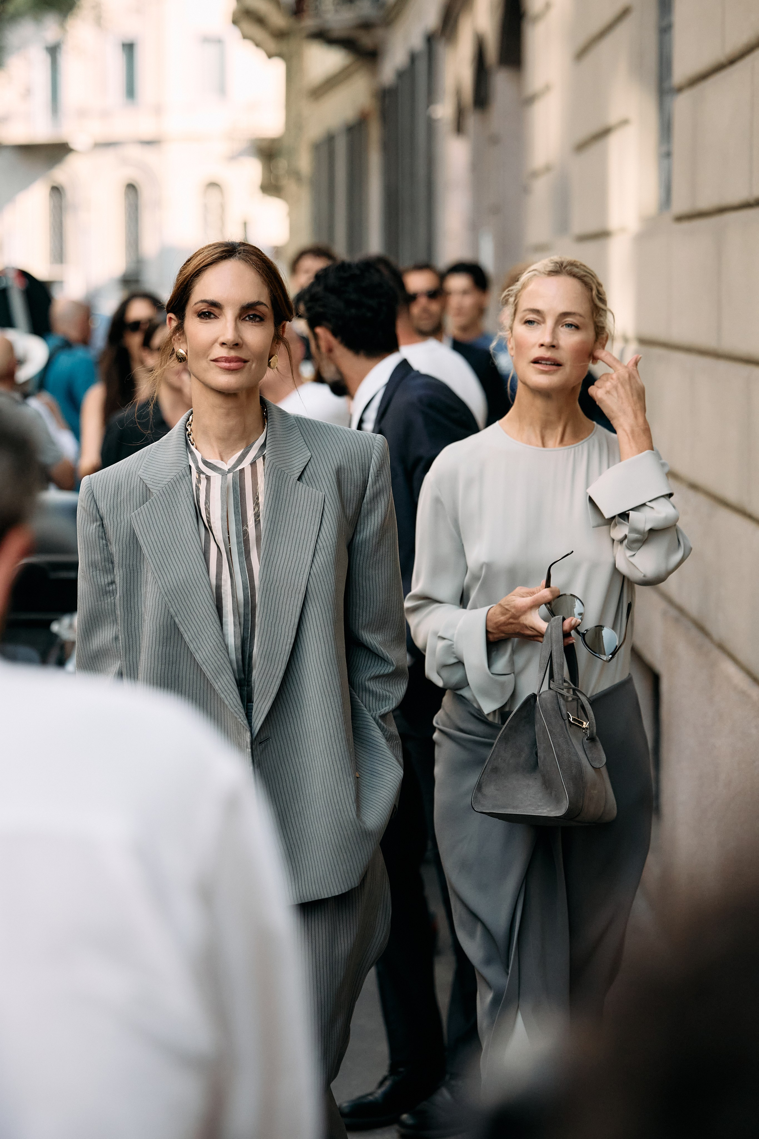 MFW GIORGIO ARMANI SPRING/SUMMER 2027. Photographer in Milan Ivan Goncharov