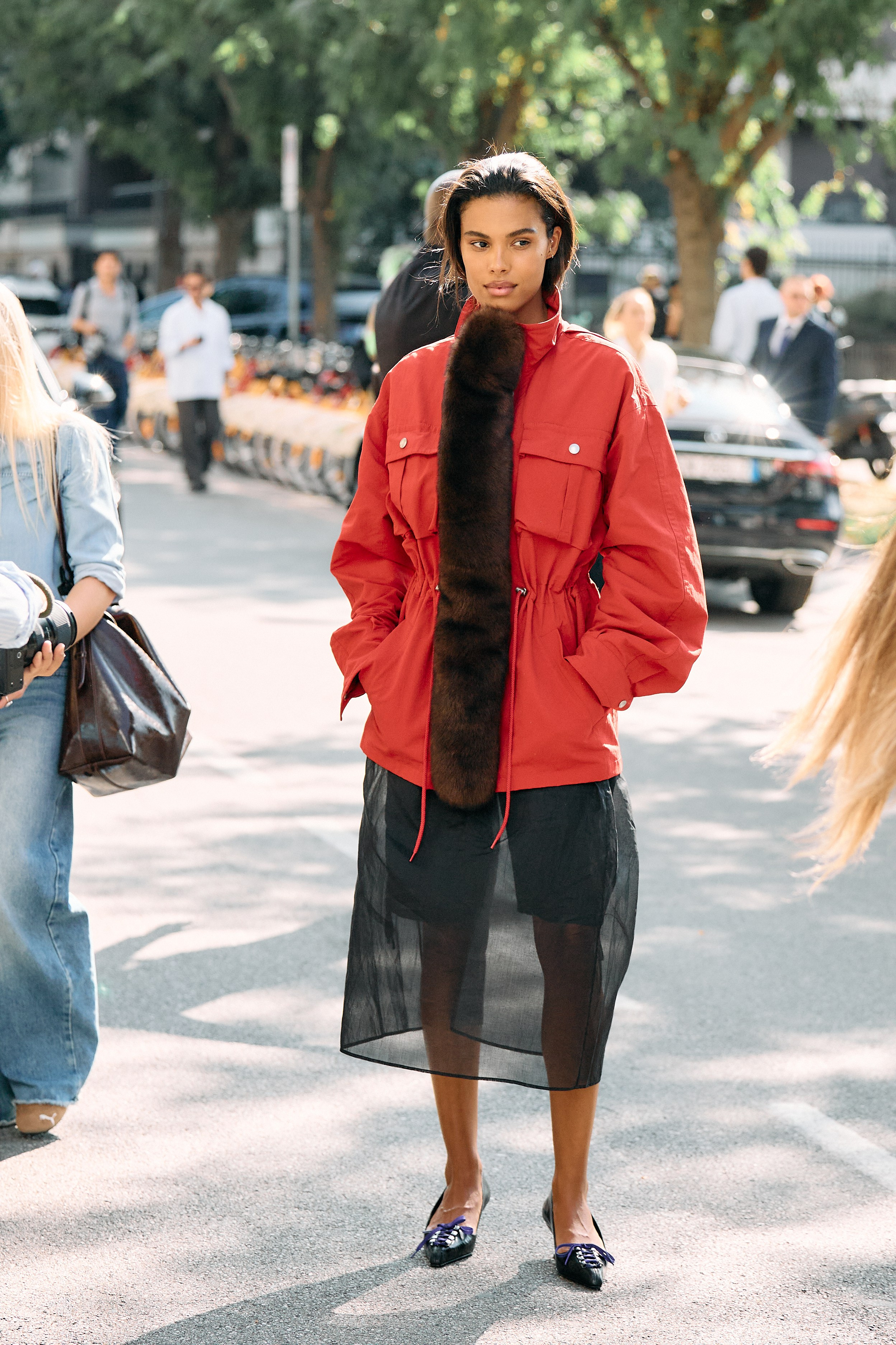 PRADA WOMEN’S COLLECTION SPRING/SUMMER 2027. Photographer in Milan Ivan Goncharov